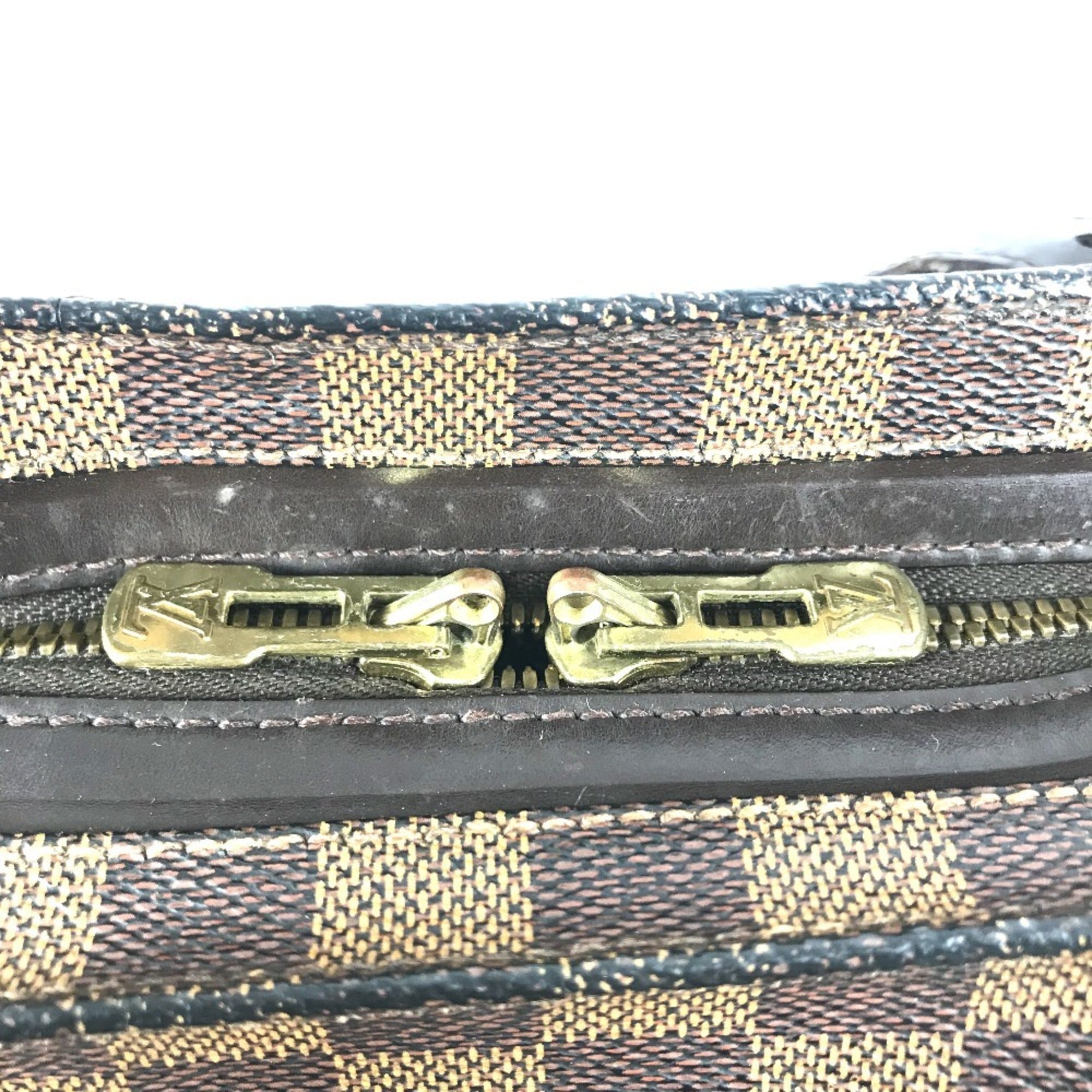 Louis Vuitton Brown Damier Canvas Shoulder Bag Tote Bag (Pre-Owned)