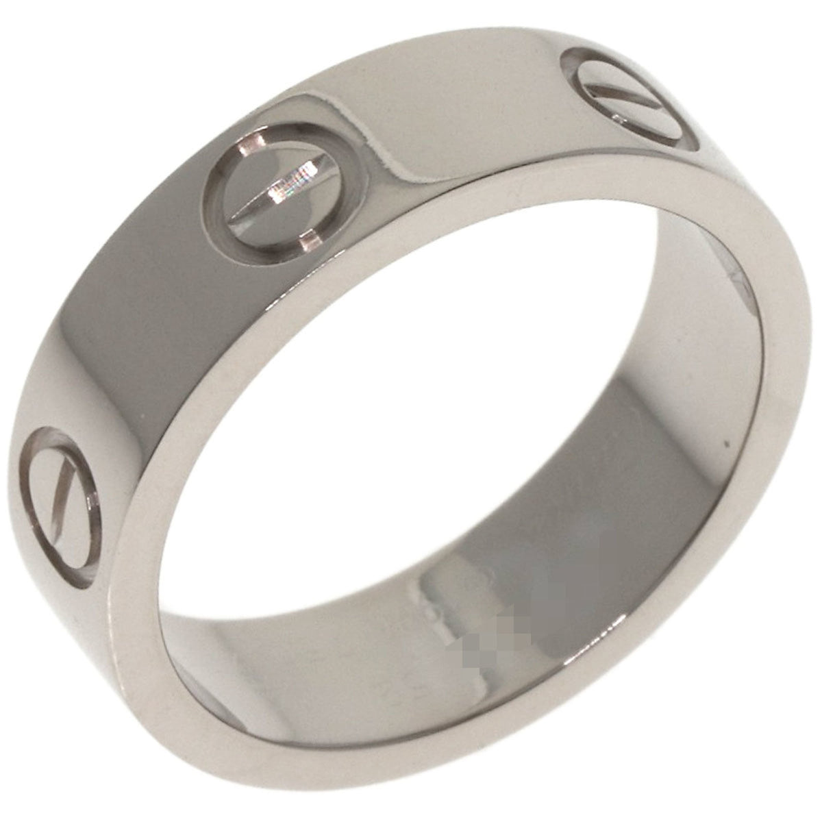Cartier Love White Gold (18K) Band Ring (Pre-Owned)