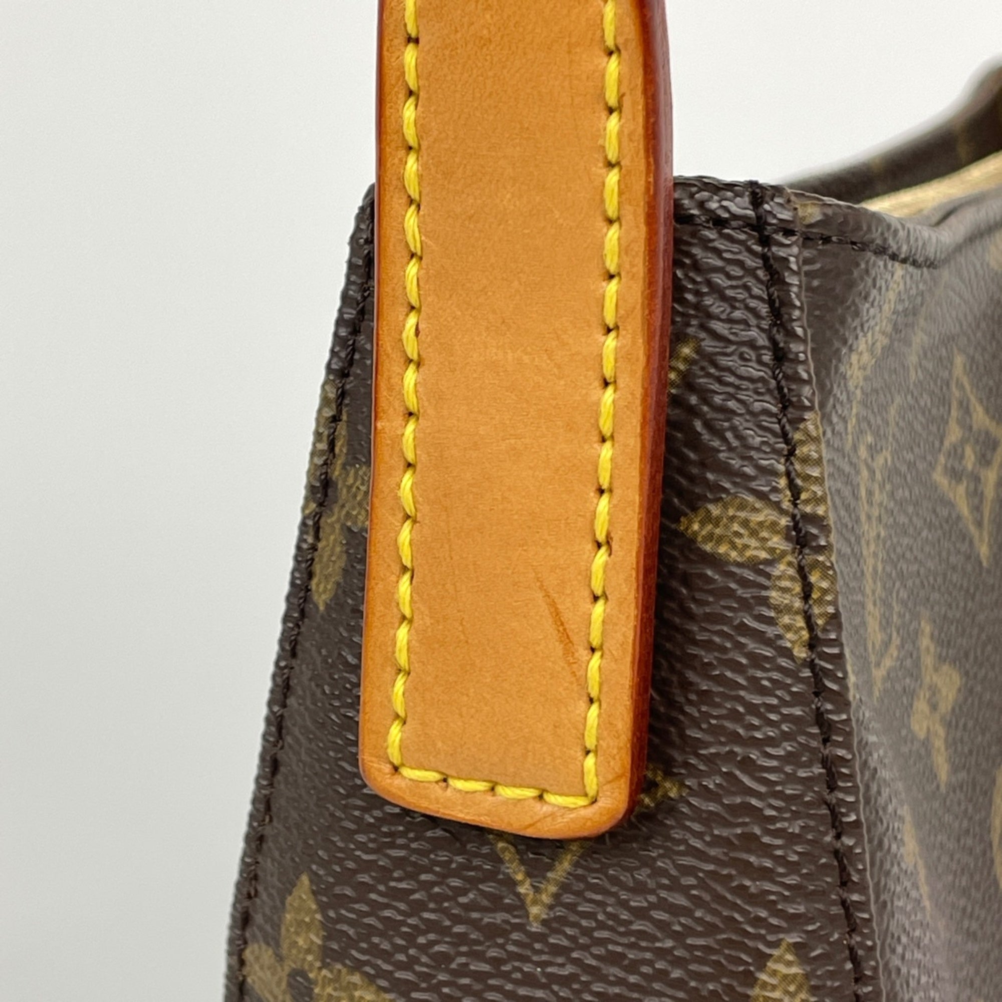Louis Vuitton Brown Monogram Shoulder Bag (Pre-Owned)
