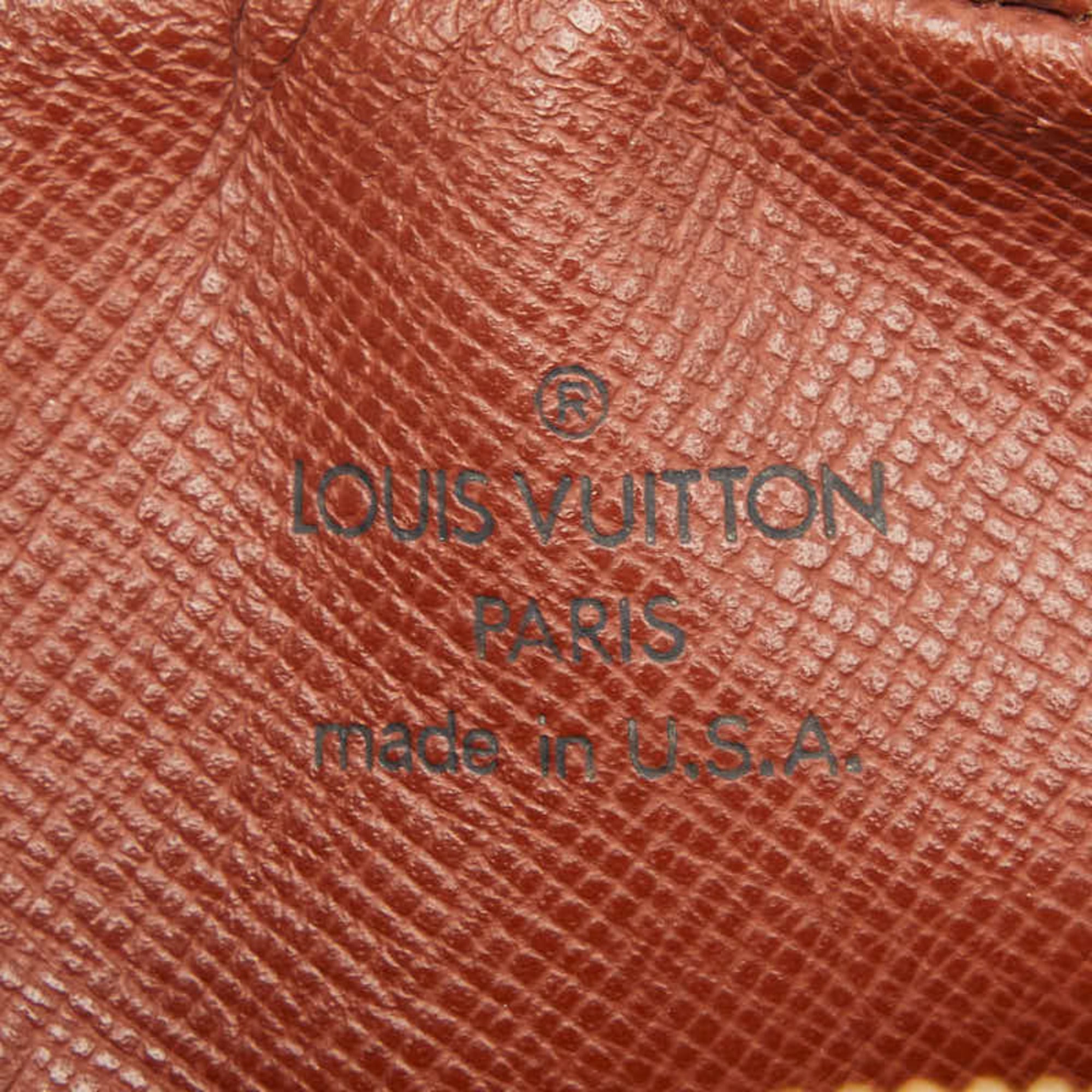 Louis Vuitton Monogram Brown Pvc Leather Shoulder Bag (Pre-Owned)