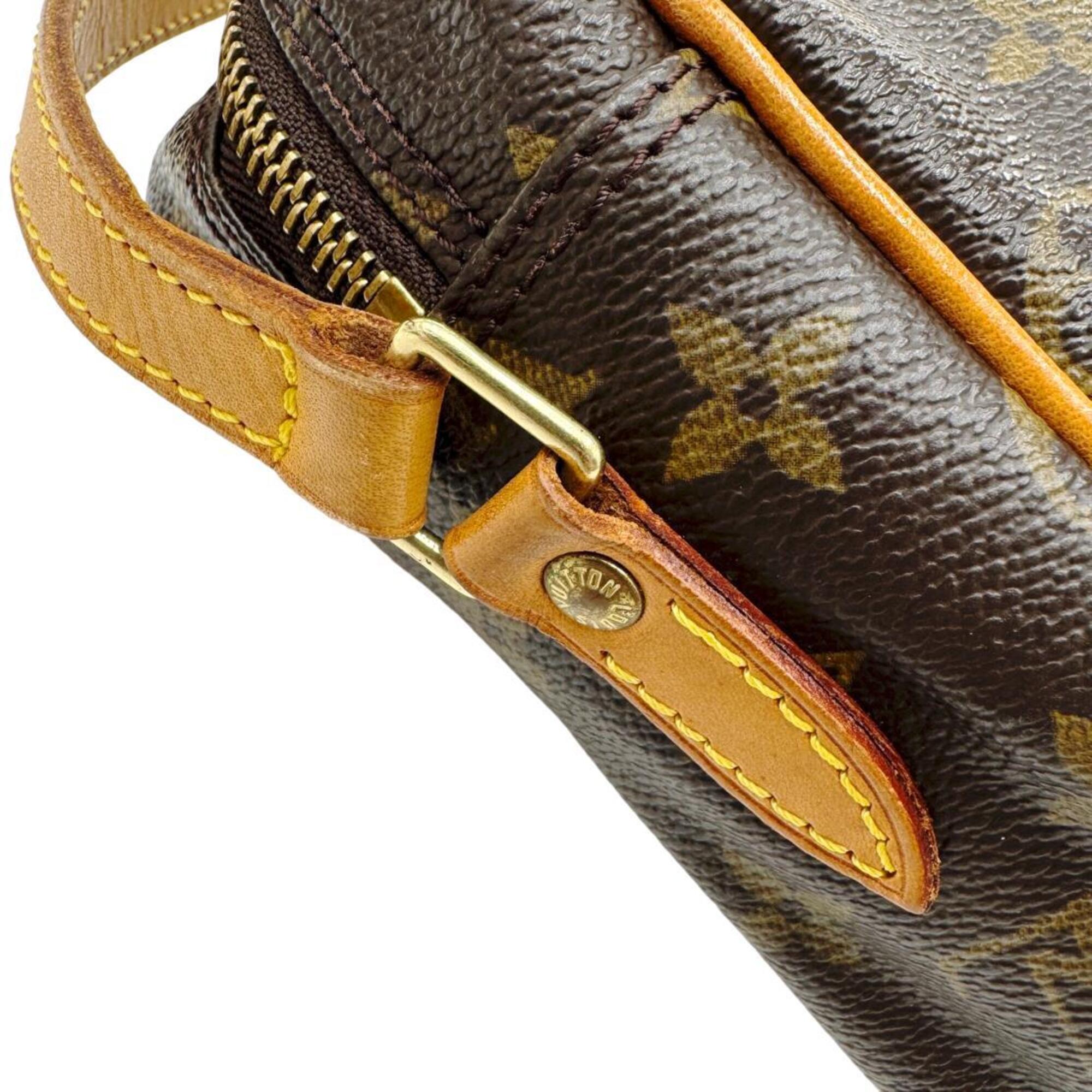 Louis Vuitton Brown Monogram Shoulder Bag (Pre-Owned)