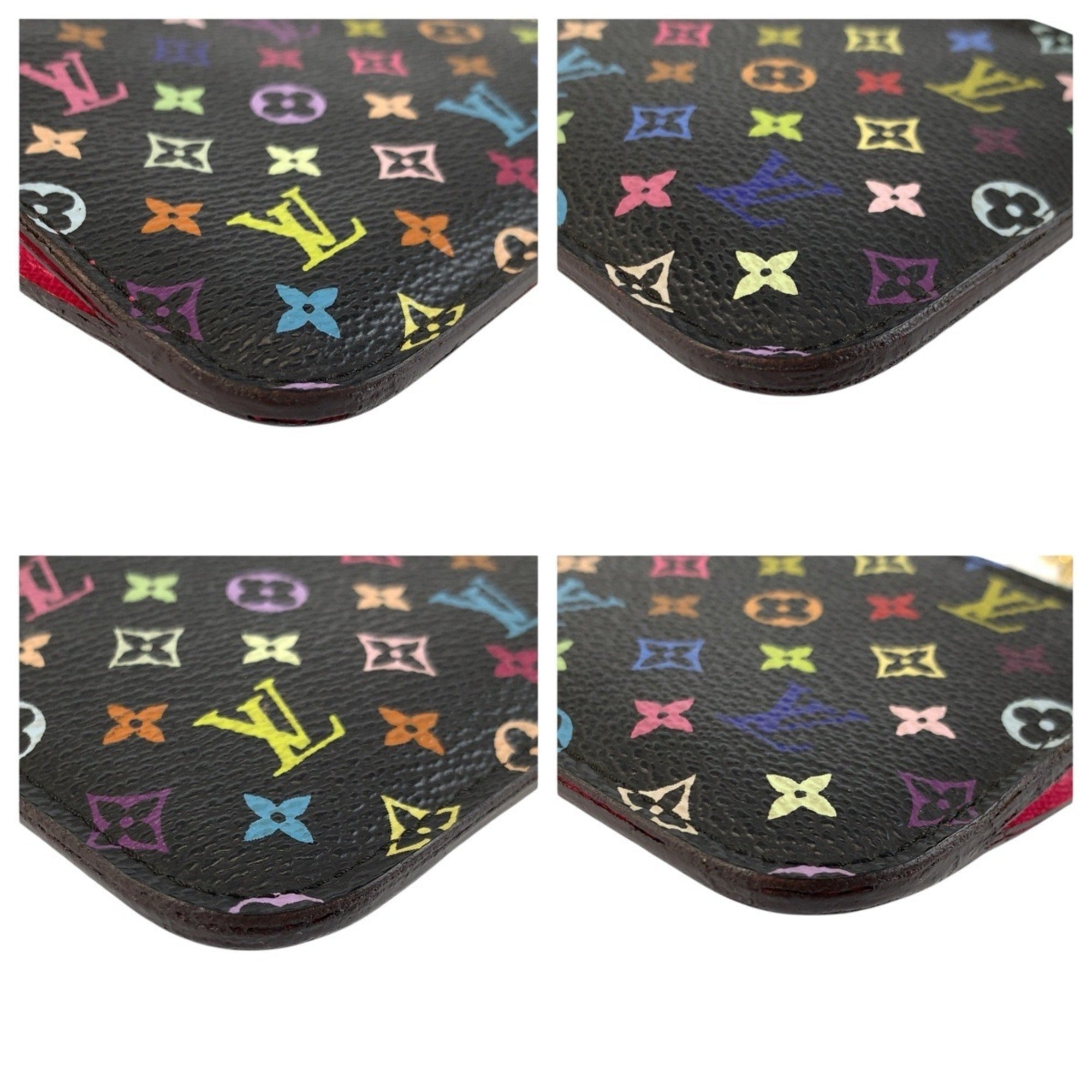 Louis Vuitton Noir Monogram Multicolore Pochette (Pre-Owned)