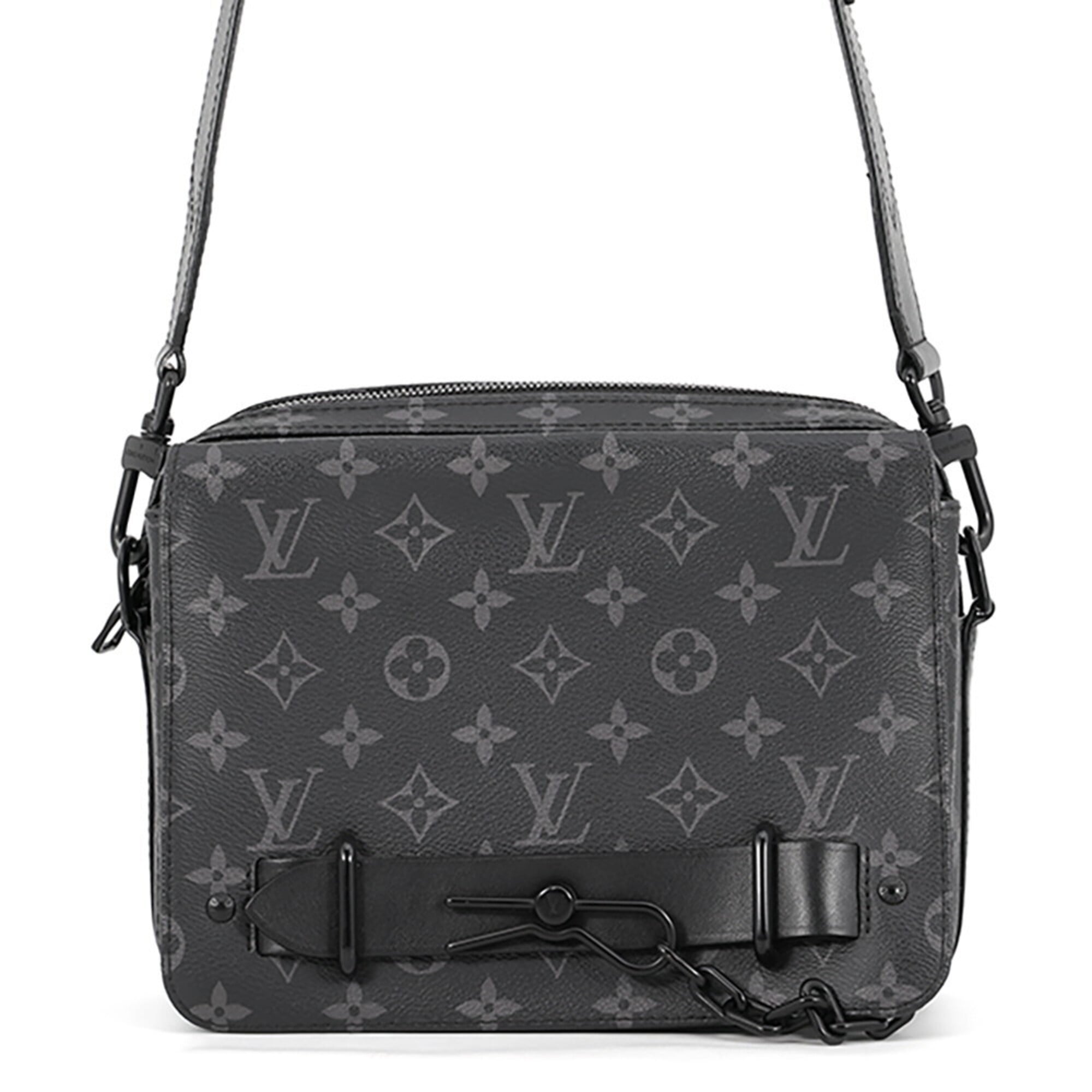 Louis Vuitton Monogram Eclipse Black Noir Monogram Eclipse Handbag Shoulder Bag (Pre-Owned)