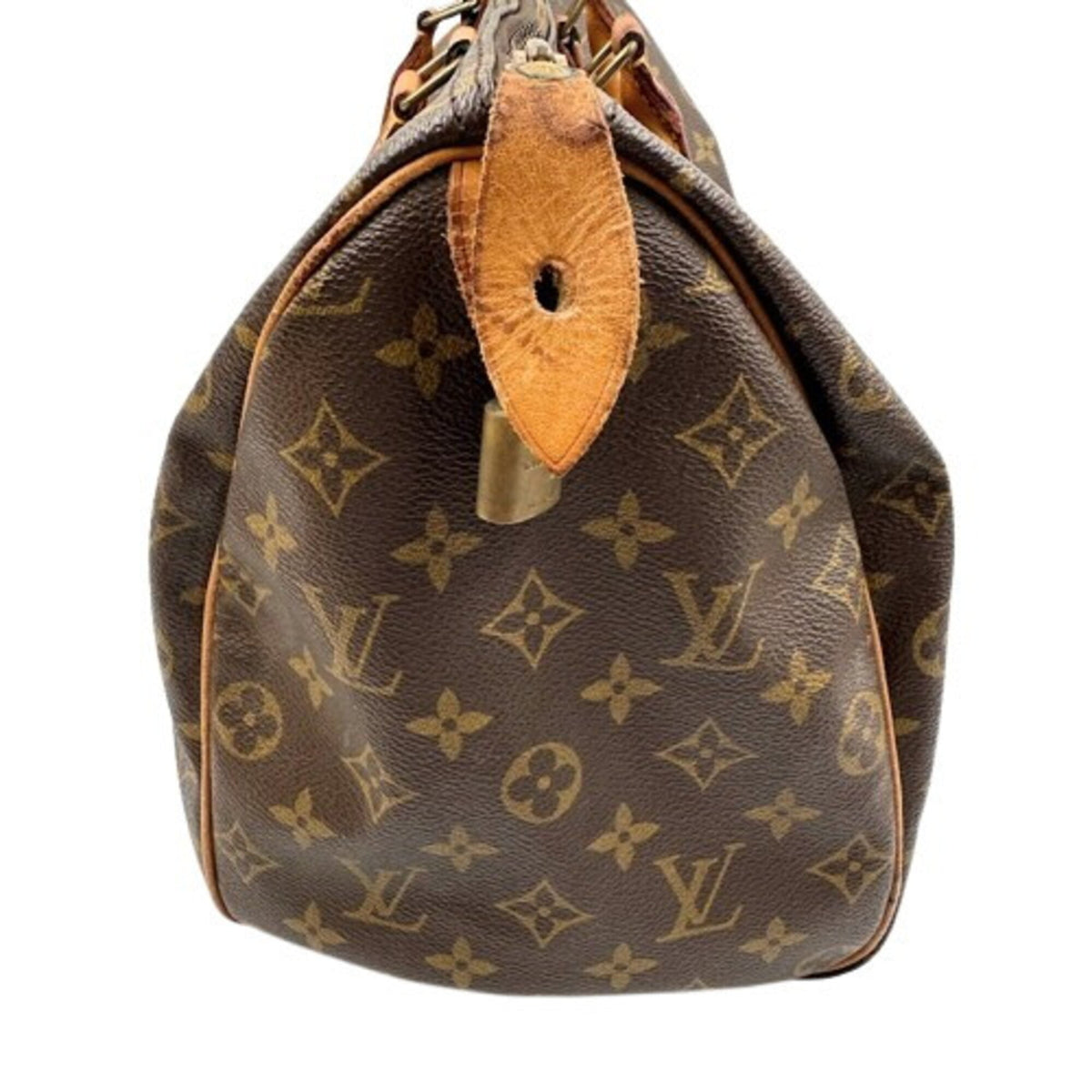 Louis Vuitton Monogram Brown Pvc Boston Bag Handbag (Pre-Owned)