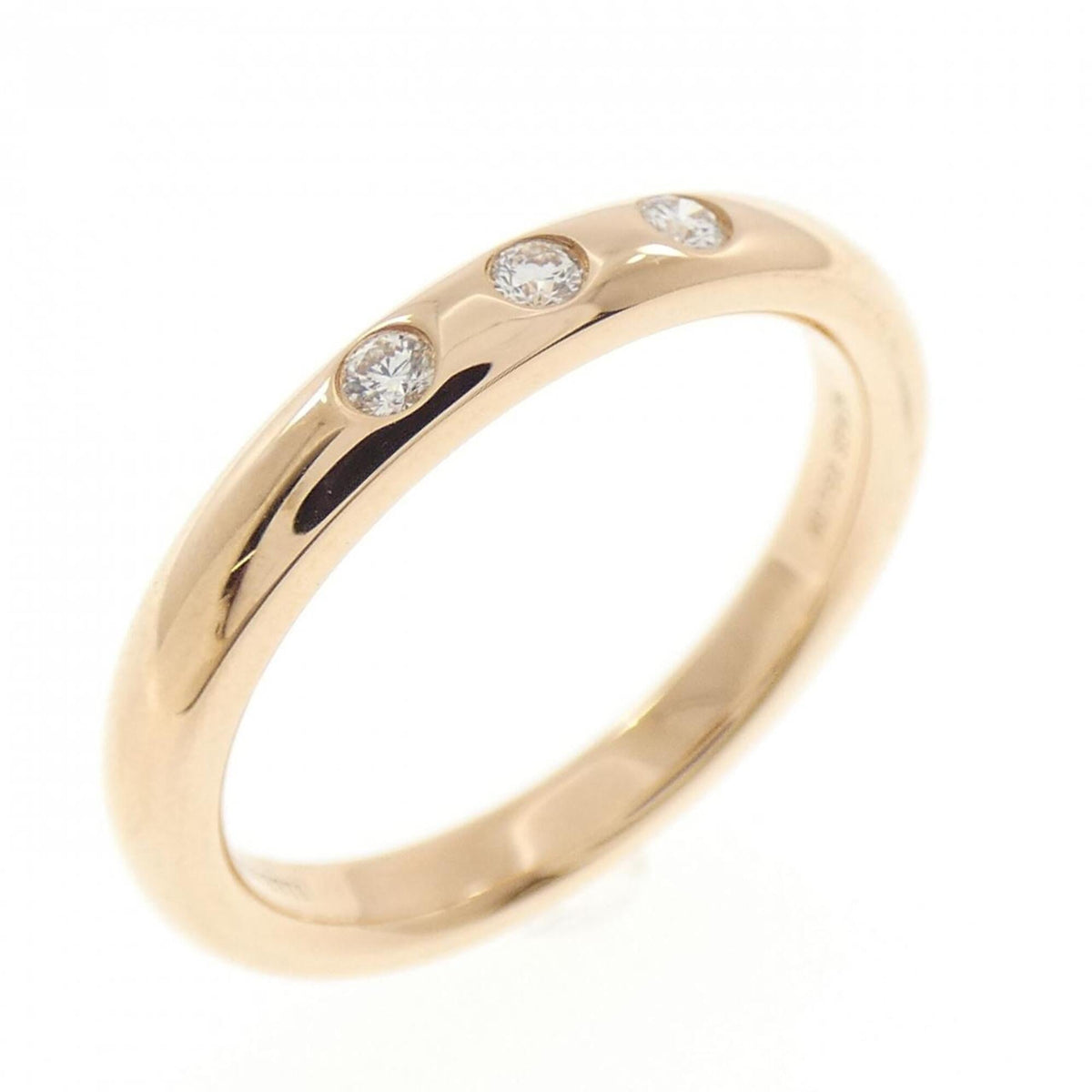 Tiffany Pink Gold (18K) Band Ring (Pre-Owned)