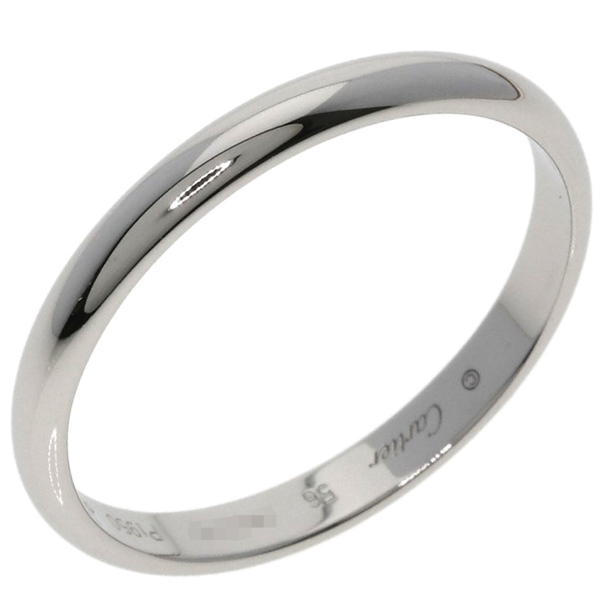 Cartier Platinum 950 Band Ring (Pre-Owned)