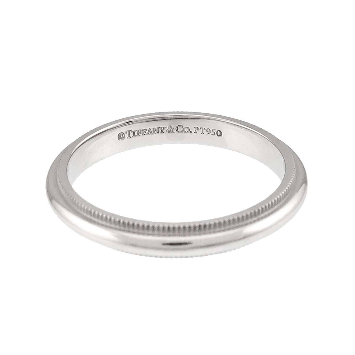 Tiffany Platinum 950 Band Ring (Pre-Owned)