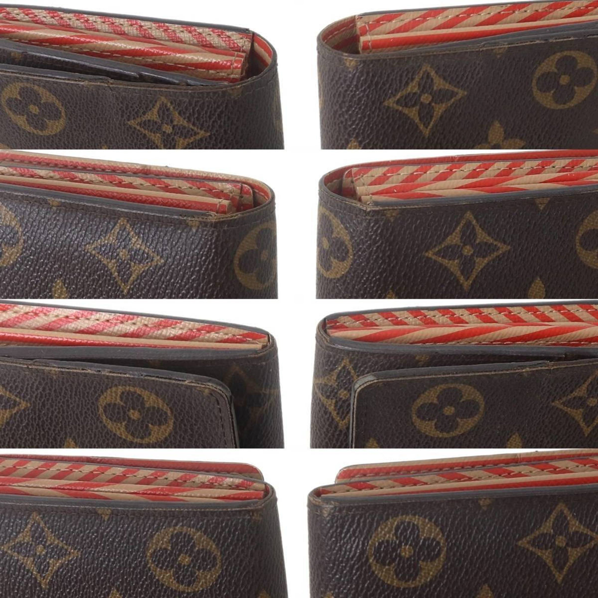 Louis Vuitton Monogram Brown Long Wallet (Bi-Fold) (Pre-Owned)