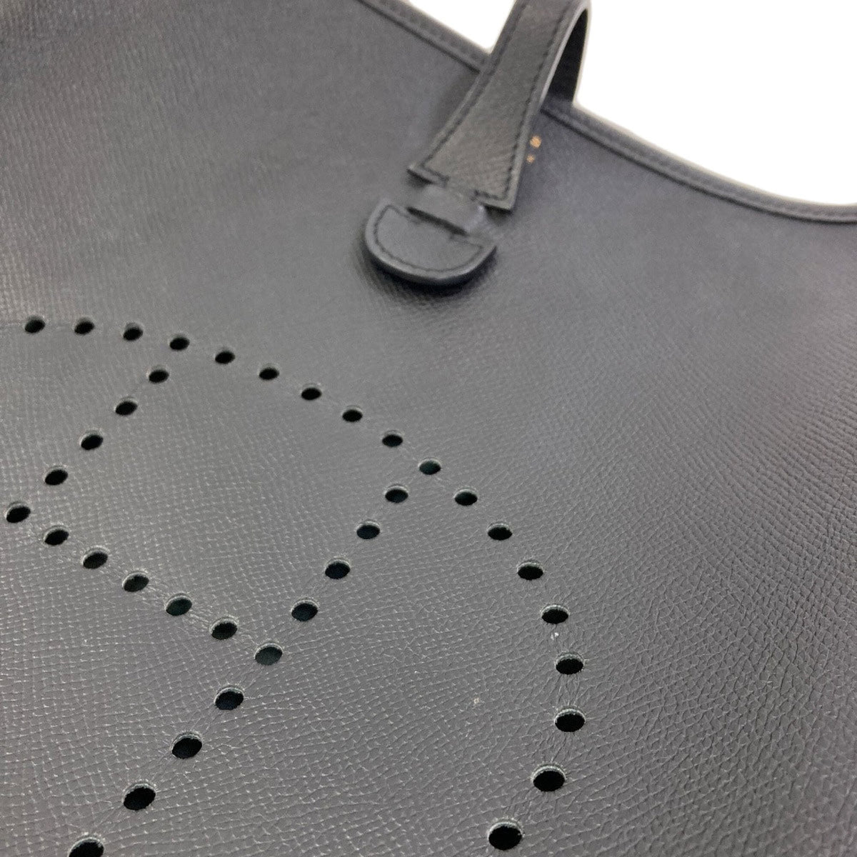 Hermes Black Epsom Leather Shoulder Bag (Pre-Owned)