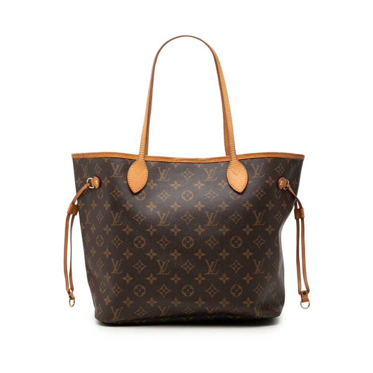 Louis Vuitton Brown Pvc Leather Shoulder Bag Tote Bag (Pre-Owned)