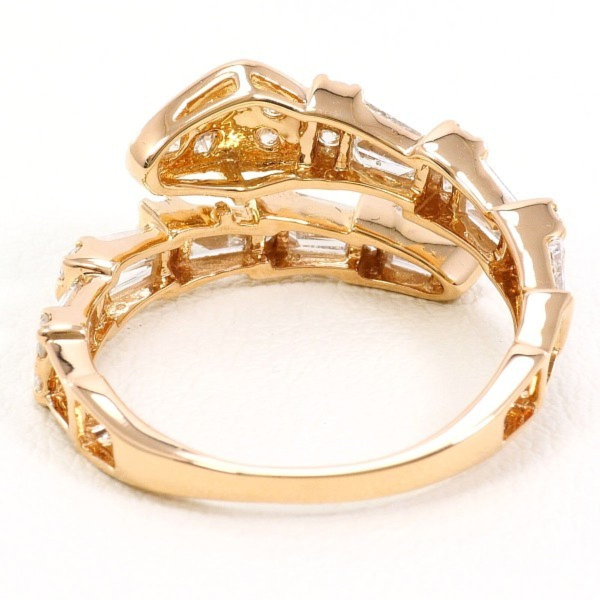Unbranded Pink Gold Pink Gold (18K) Band Ring (Pre-Owned)