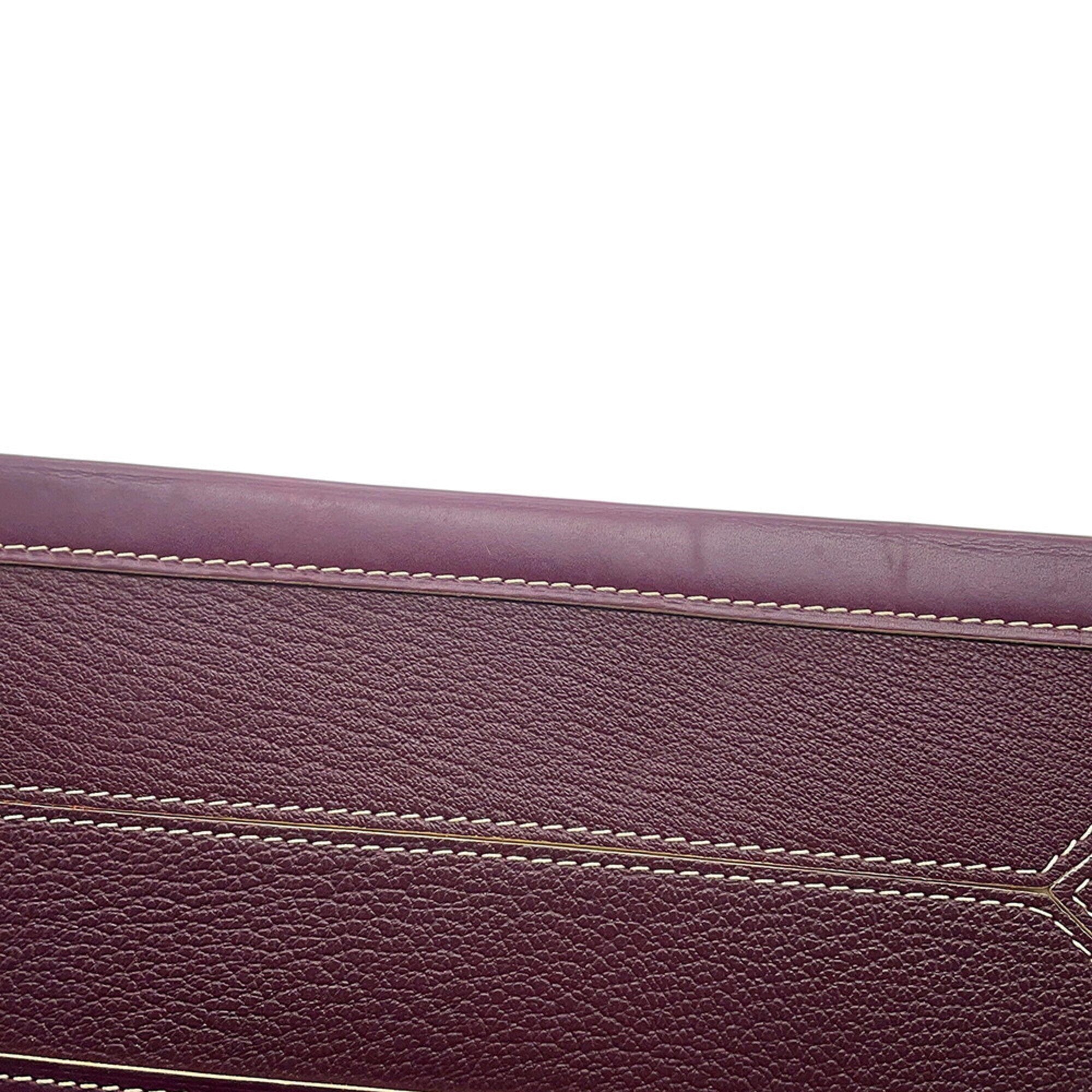 Louis Vuitton Purple Suhali Leather Handbag (Pre-Owned)