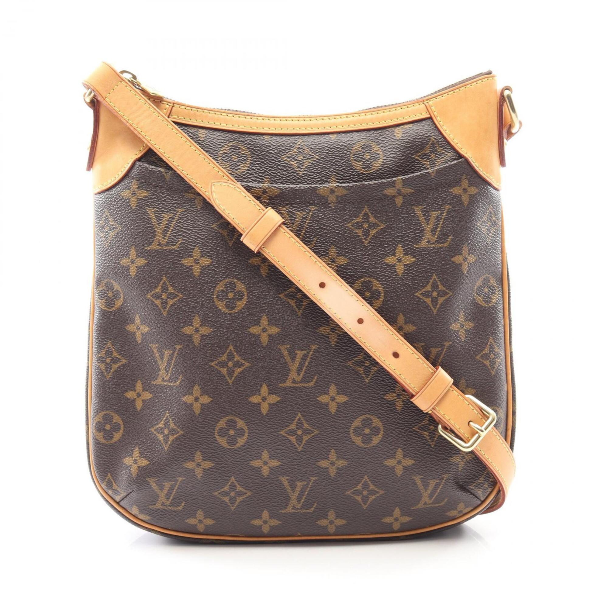 Louis Vuitton Brown Pvc Leather Handbag Shoulder Bag (Pre-Owned)