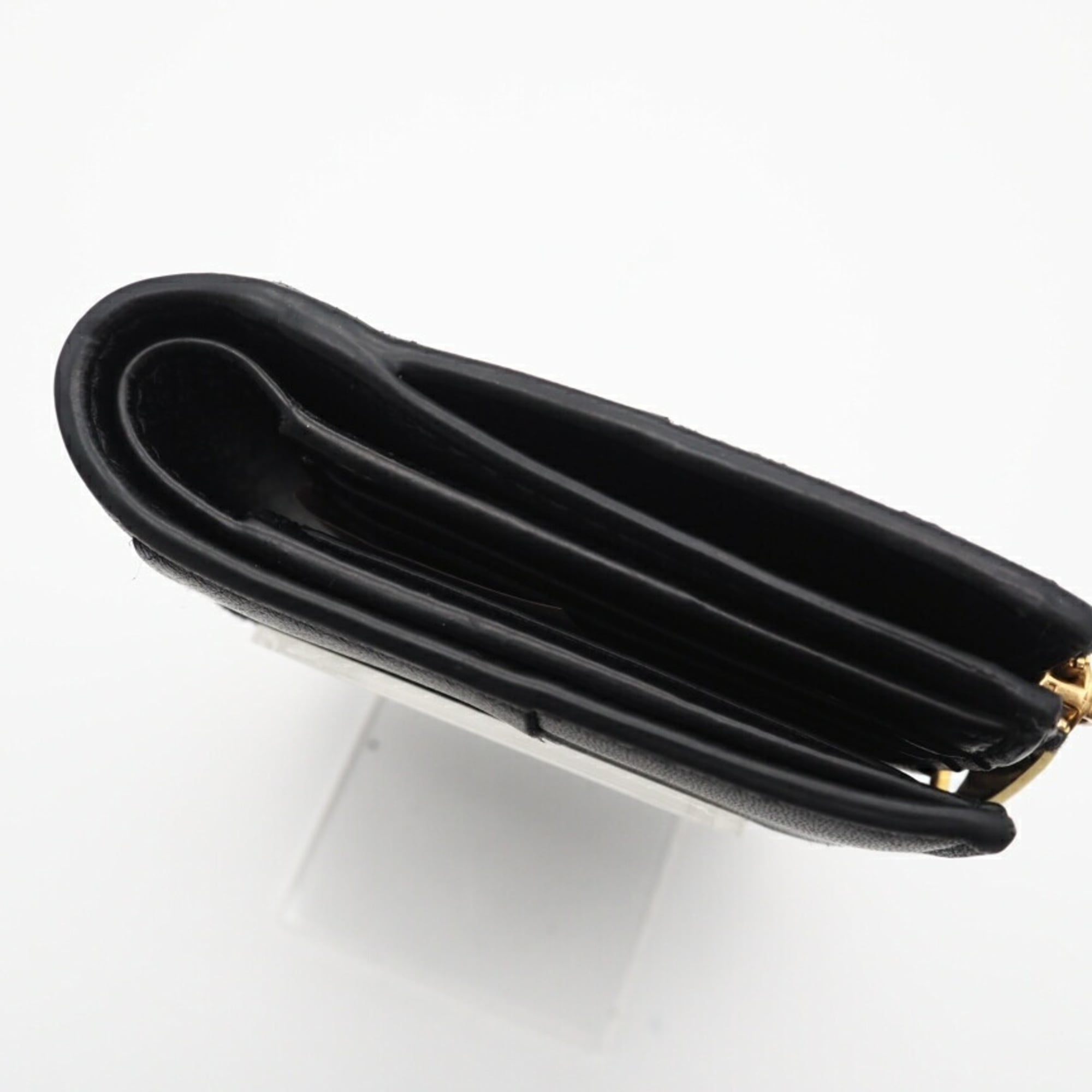 Bottega Veneta Intrecciato Black Intrecciato Wallet (Bi-Fold) (Pre-Owned)