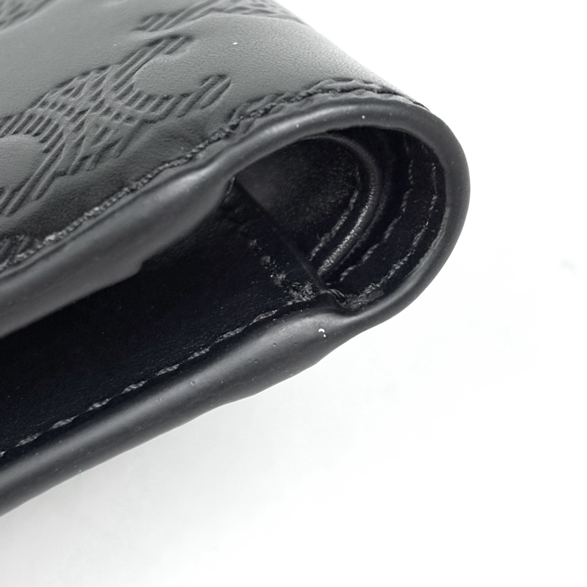 Celine Black Leather Wallet (Bi-Fold) (Pre-Owned)
