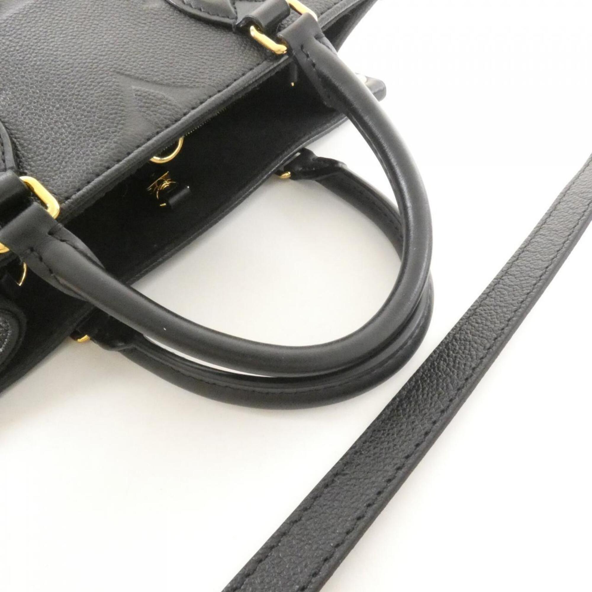 Louis Vuitton Black Monogram Empreinte Handbag (Pre-Owned)