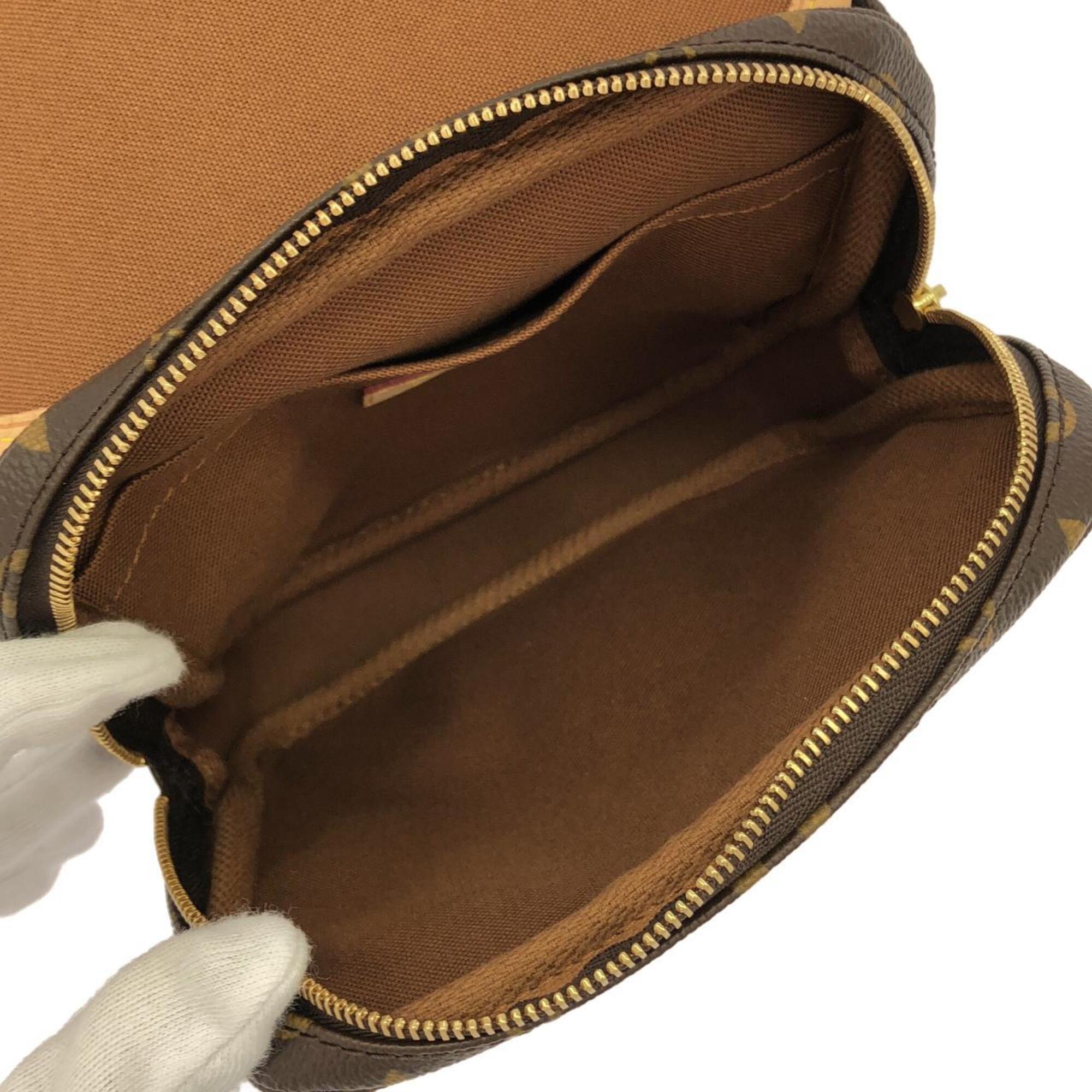 Louis Vuitton Brown Coated Canvas Shoulder Bag (Pre-Owned)