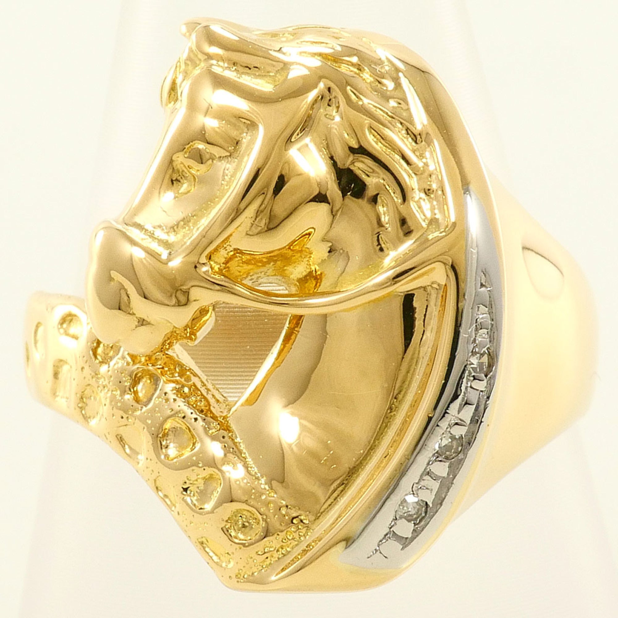 Unbranded Platinum Yellow Gold Yellow Gold (18K) Platinum 900 Band Ring (Pre-Owned)