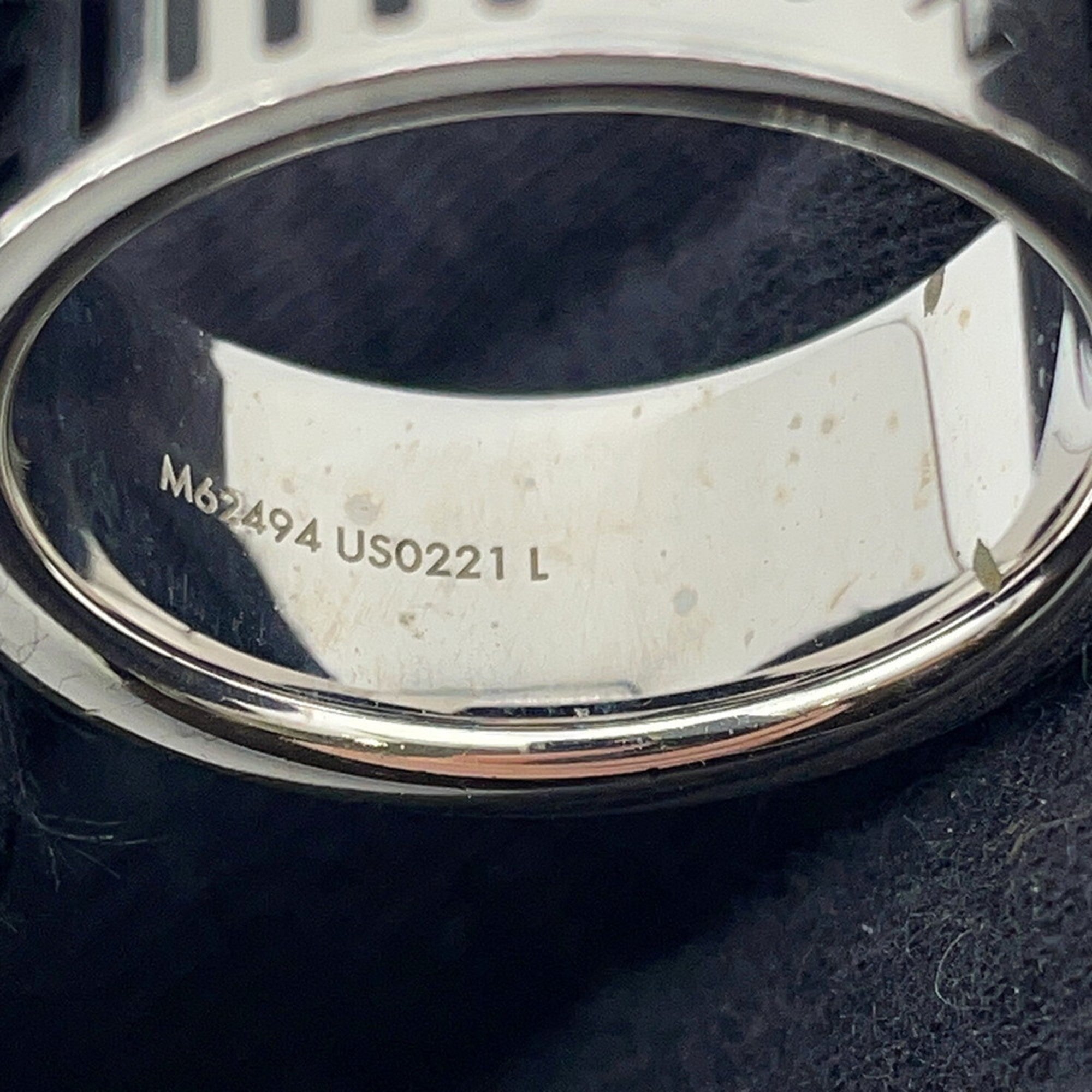 Louis Vuitton Metal Band Ring (Pre-Owned)