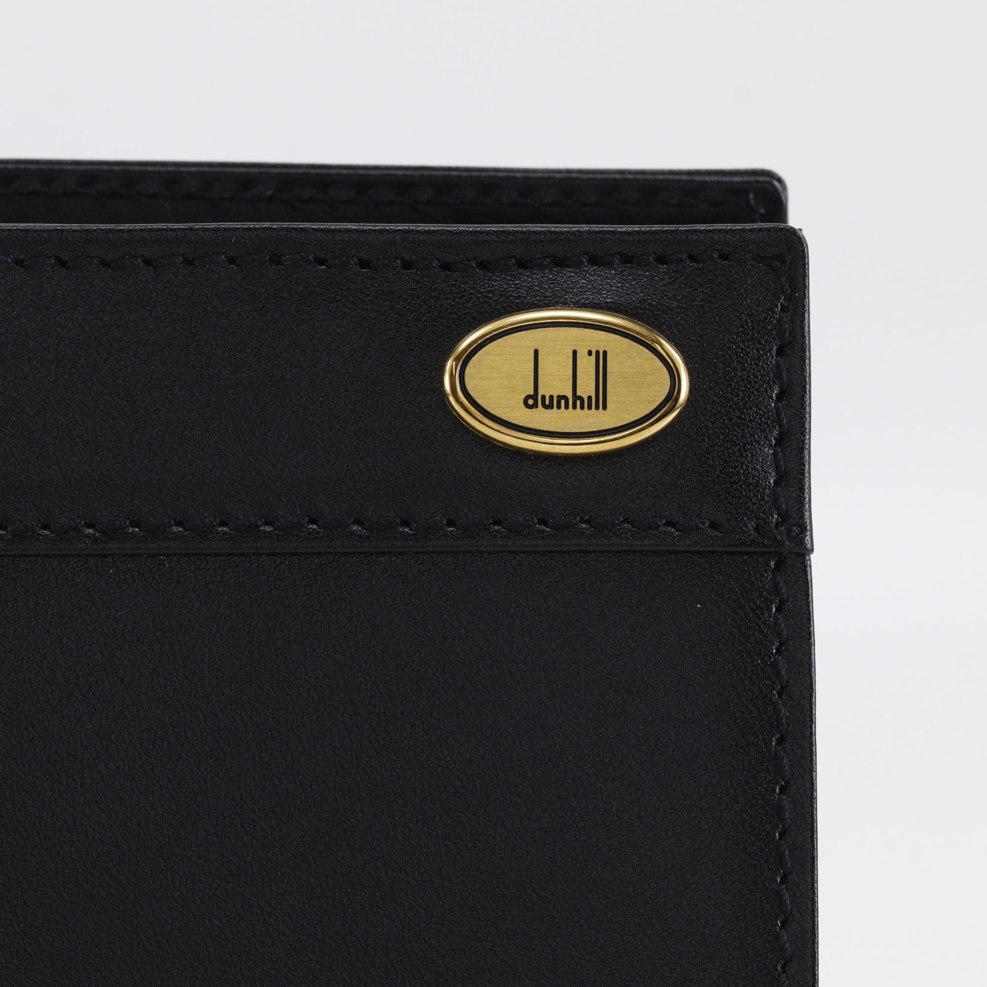 Dunhill Leather Clutch Bag (Pre-Owned)