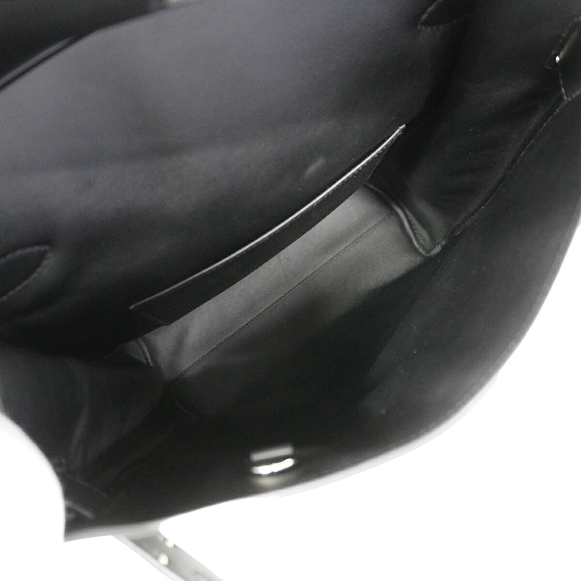 Hermes Black Toile Officier Swift Leather Shoulder Bag (Pre-Owned)