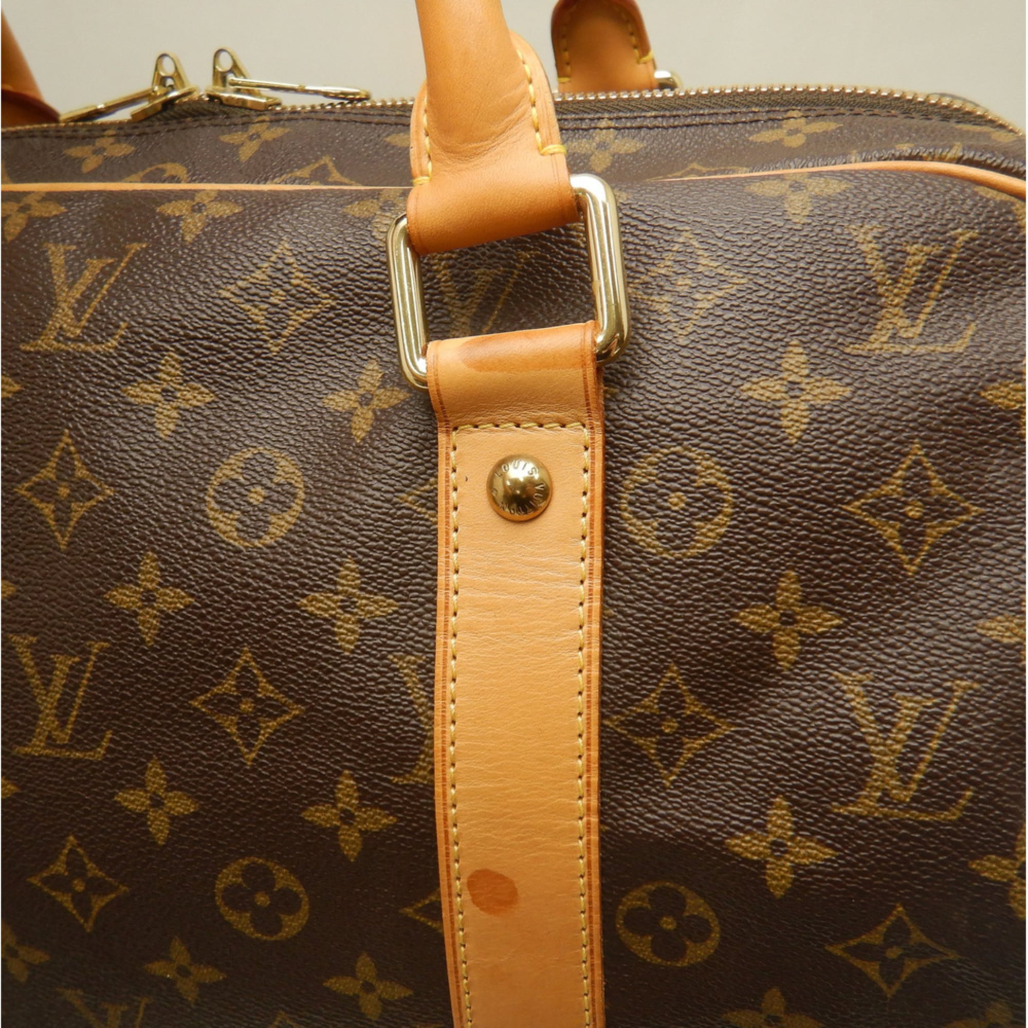 Louis Vuitton Monogram Brown Monogram Boston Bag (Pre-Owned)