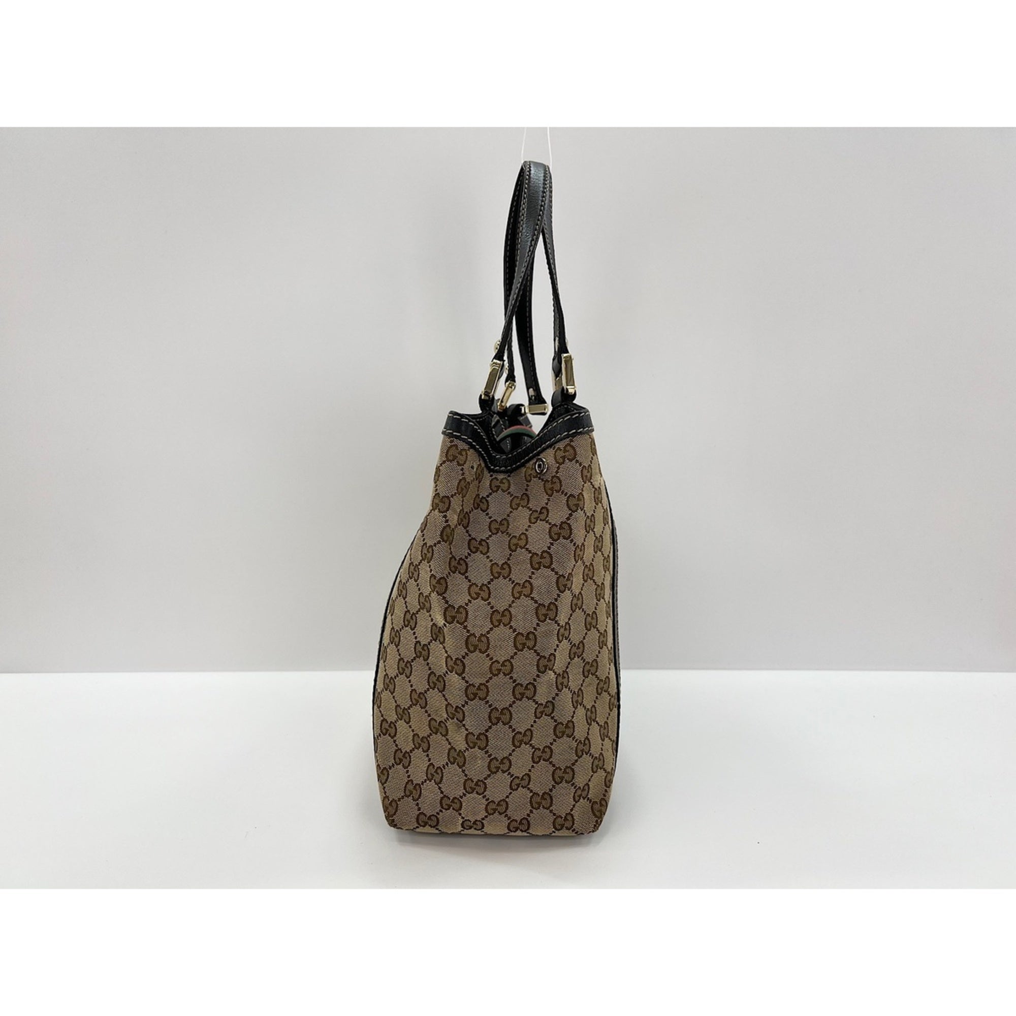 Gucci Brown Gg Canvas Tote Bag (Pre-Owned)