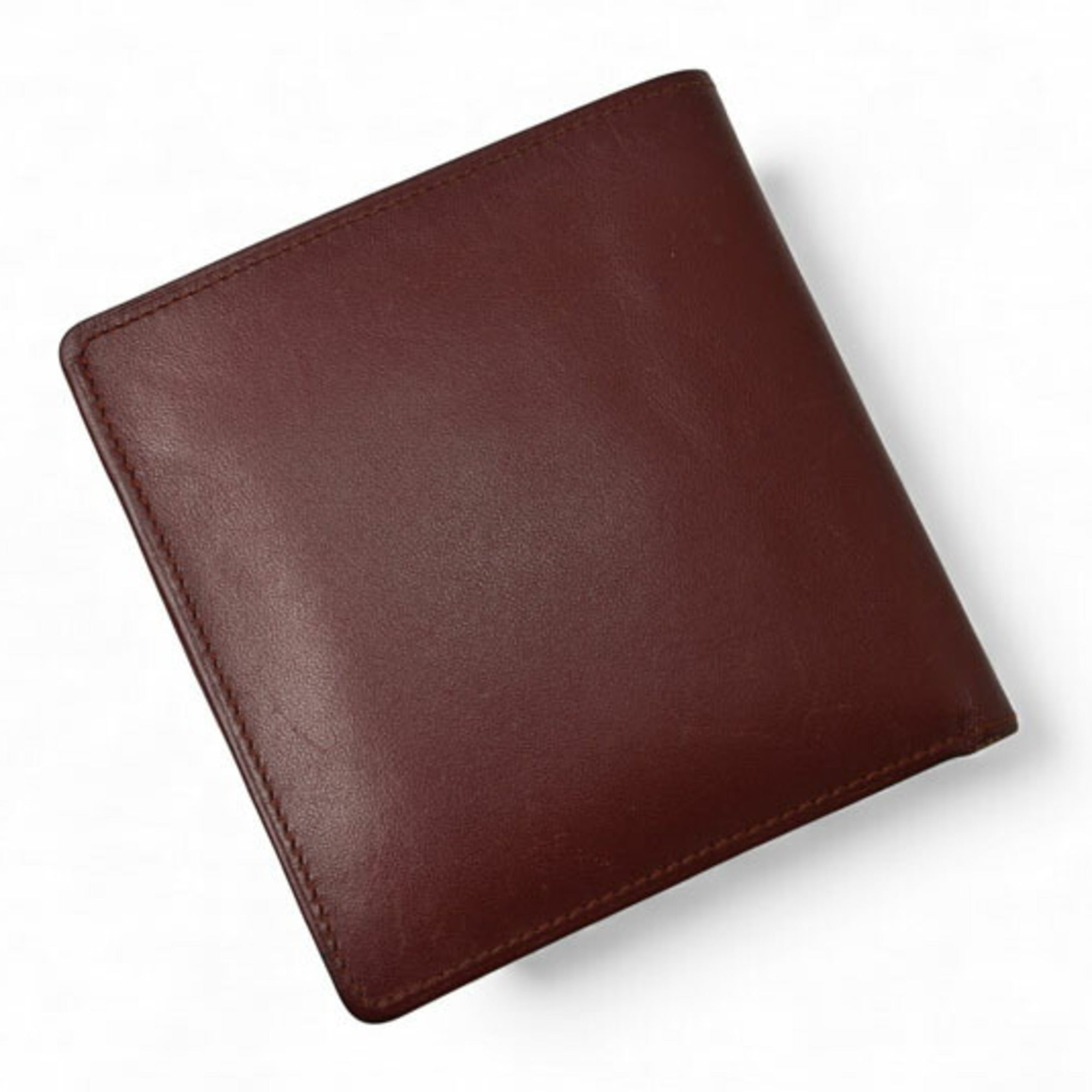 Cartier Bordeaux Leather Wallet (Bi-Fold) (Pre-Owned)
