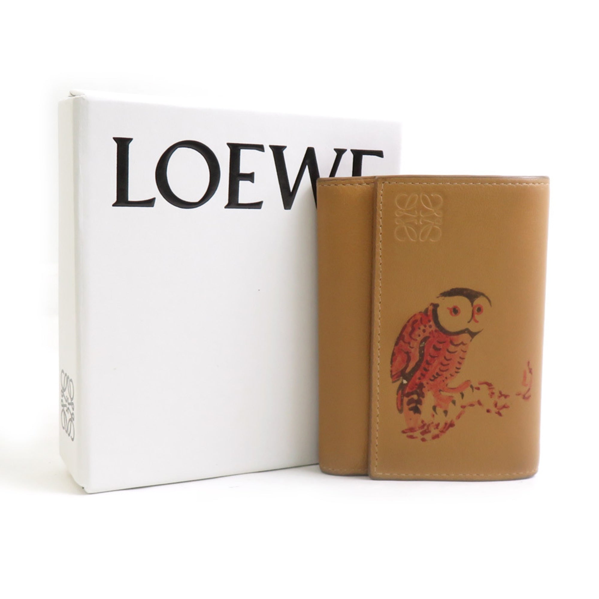 Loewe Camel Leather Wallet (Tri-Fold) (Pre-Owned)