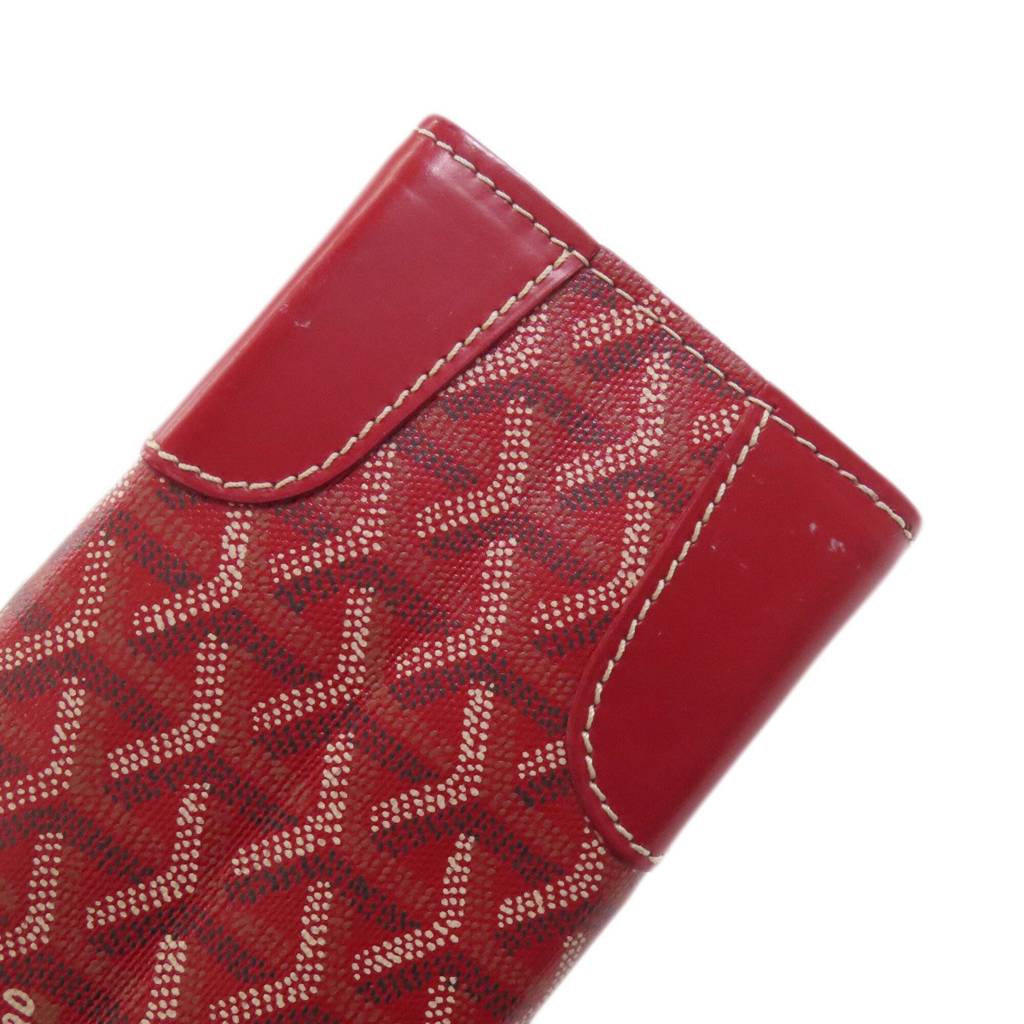 Goyard Red Color Coated Canvas Tote Bag (Pre-Owned)