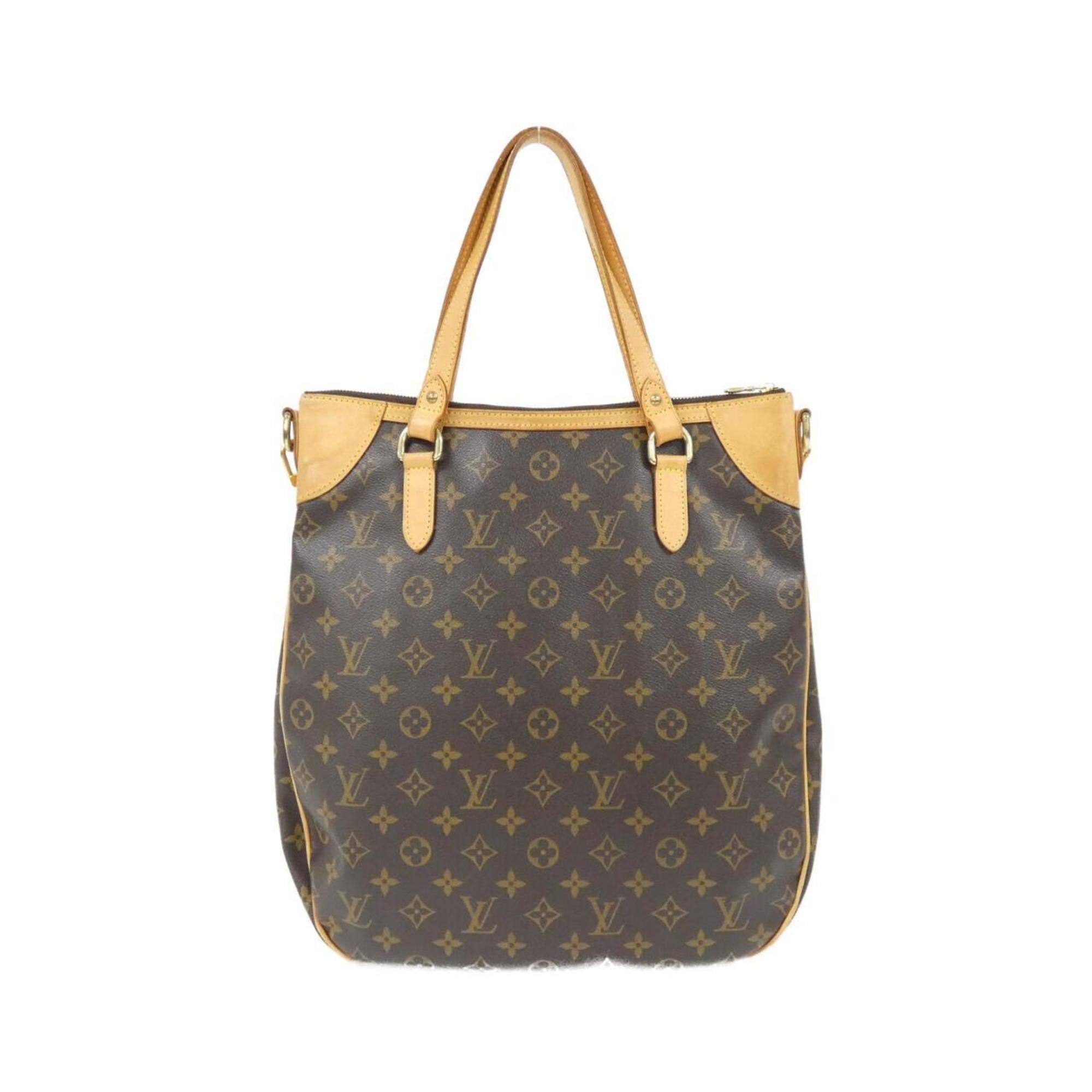 Louis Vuitton Brown Coated Canvas Handbag (Pre-Owned)