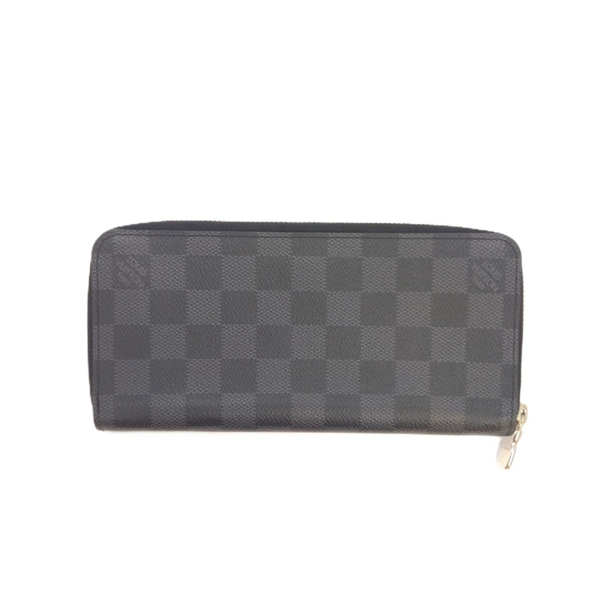 Louis Vuitton Black Damier Graphite Damier Graphite Long Wallet (Bi-Fold) (Pre-Owned)