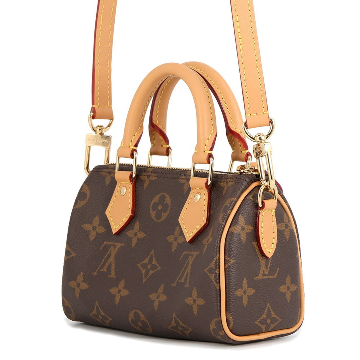 Louis Vuitton Brown Monogram Handbag Shoulder Bag (Pre-Owned)