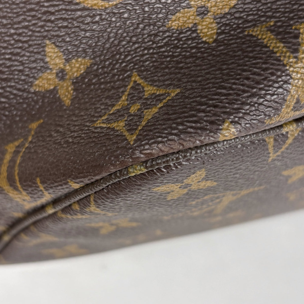 Louis Vuitton Brown Monogram Shoulder Bag Tote Bag (Pre-Owned)