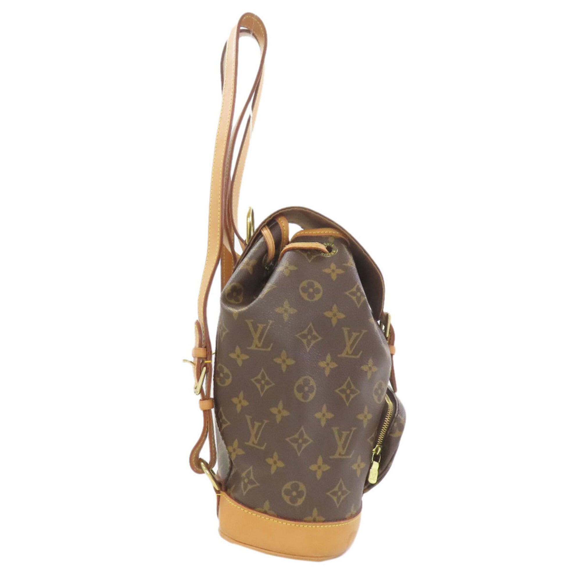 Louis Vuitton Brown Monogram Canvas Backpack (Pre-Owned)