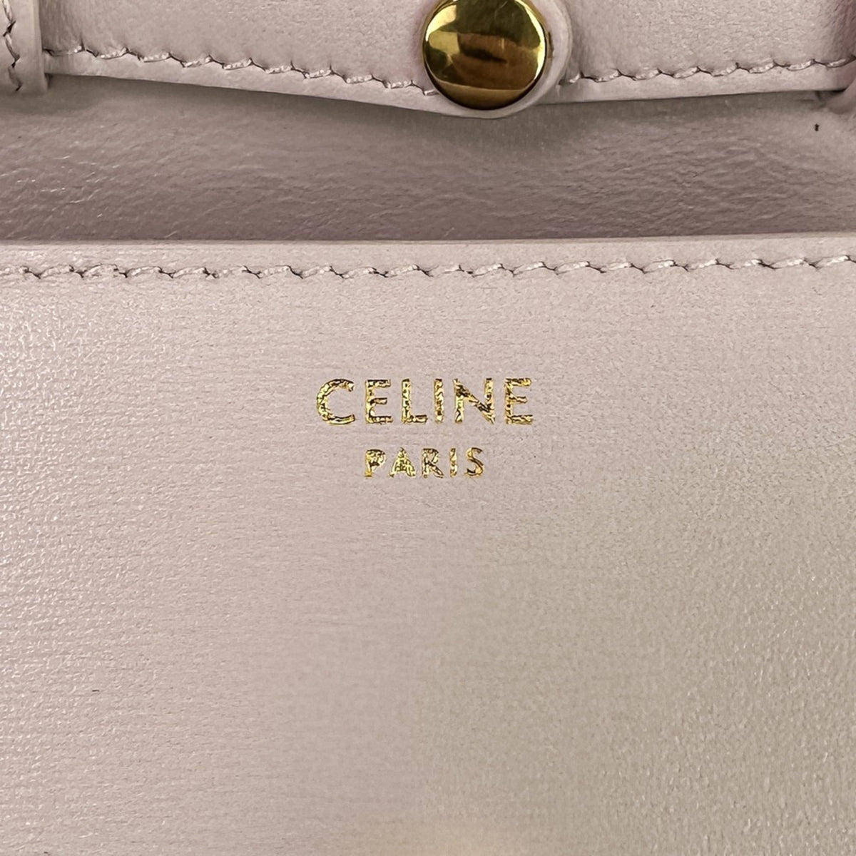 Celine Light Pink Leather Shoulder Bag (Pre-Owned)