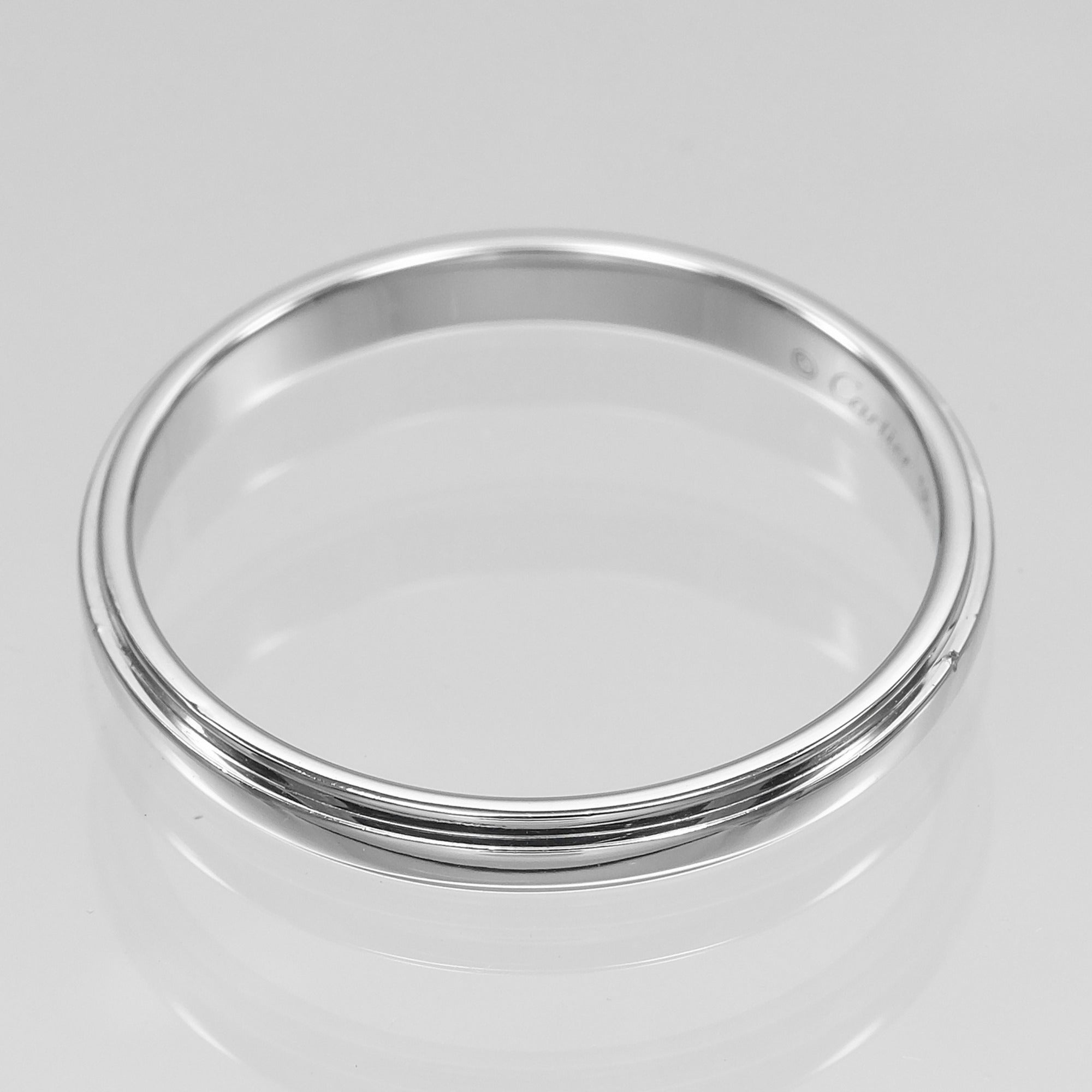 Cartier Platinum 950 Band Ring (Pre-Owned)