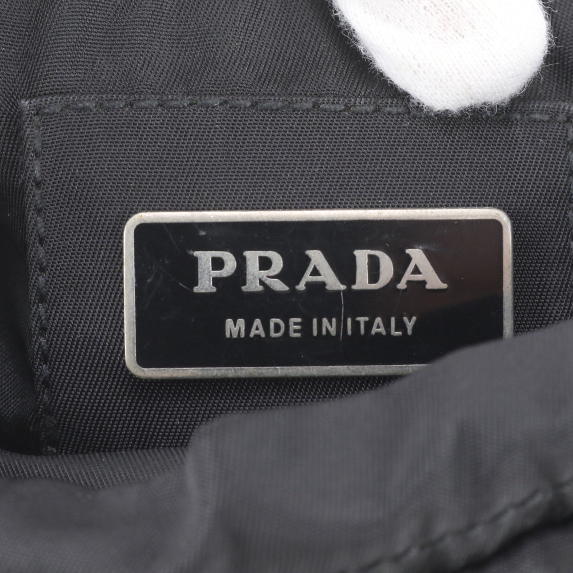 Prada Black Pouch Sling Bag (Pre-Owned)