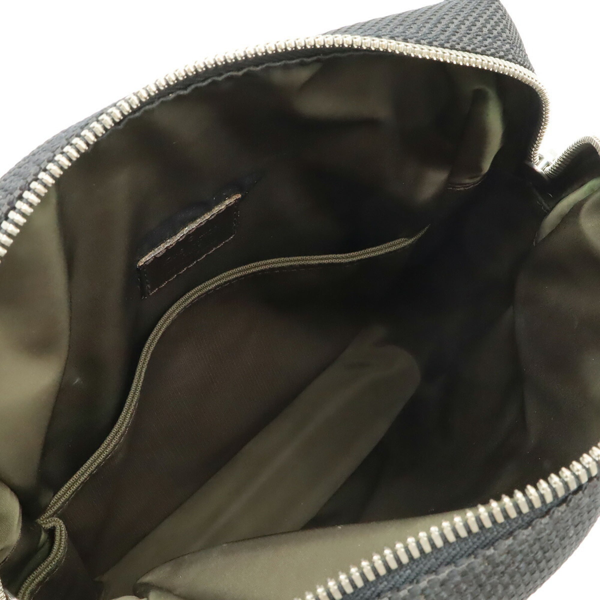 Louis Vuitton Noir Damier Geant Damier Canvas Leather Shoulder Bag (Pre-Owned)
