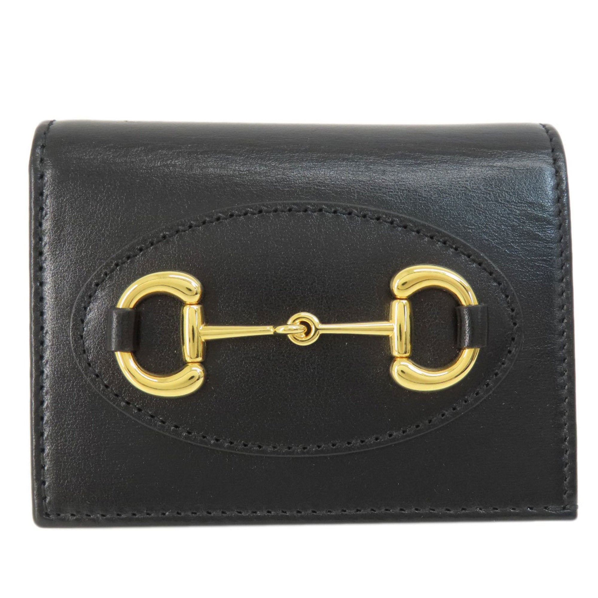 Gucci Black Leather Wallet (Bi-Fold) (Pre-Owned)