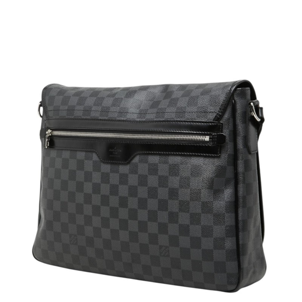 Louis Vuitton Black Pvc Leather Shoulder Bag (Pre-Owned)