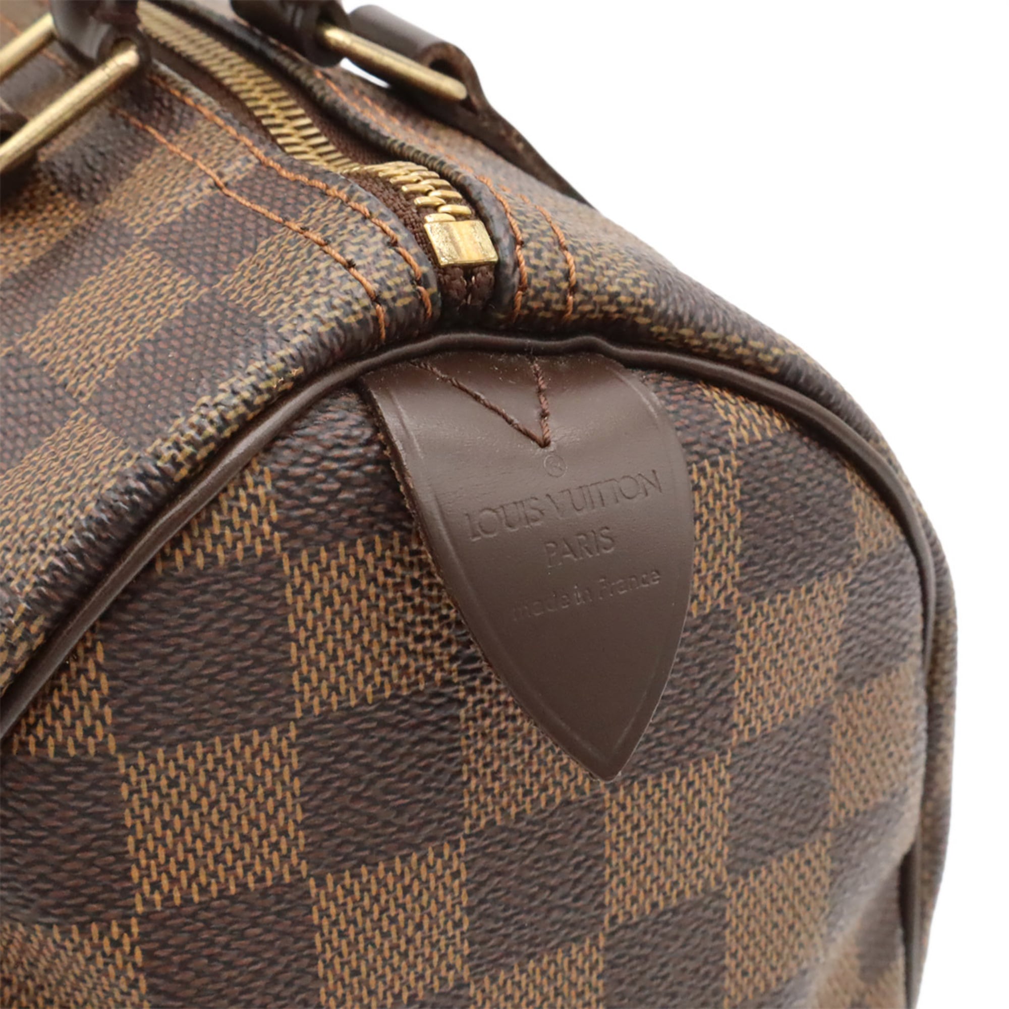 Louis Vuitton Brown Damier Canvas Pvc Handbag (Pre-Owned)