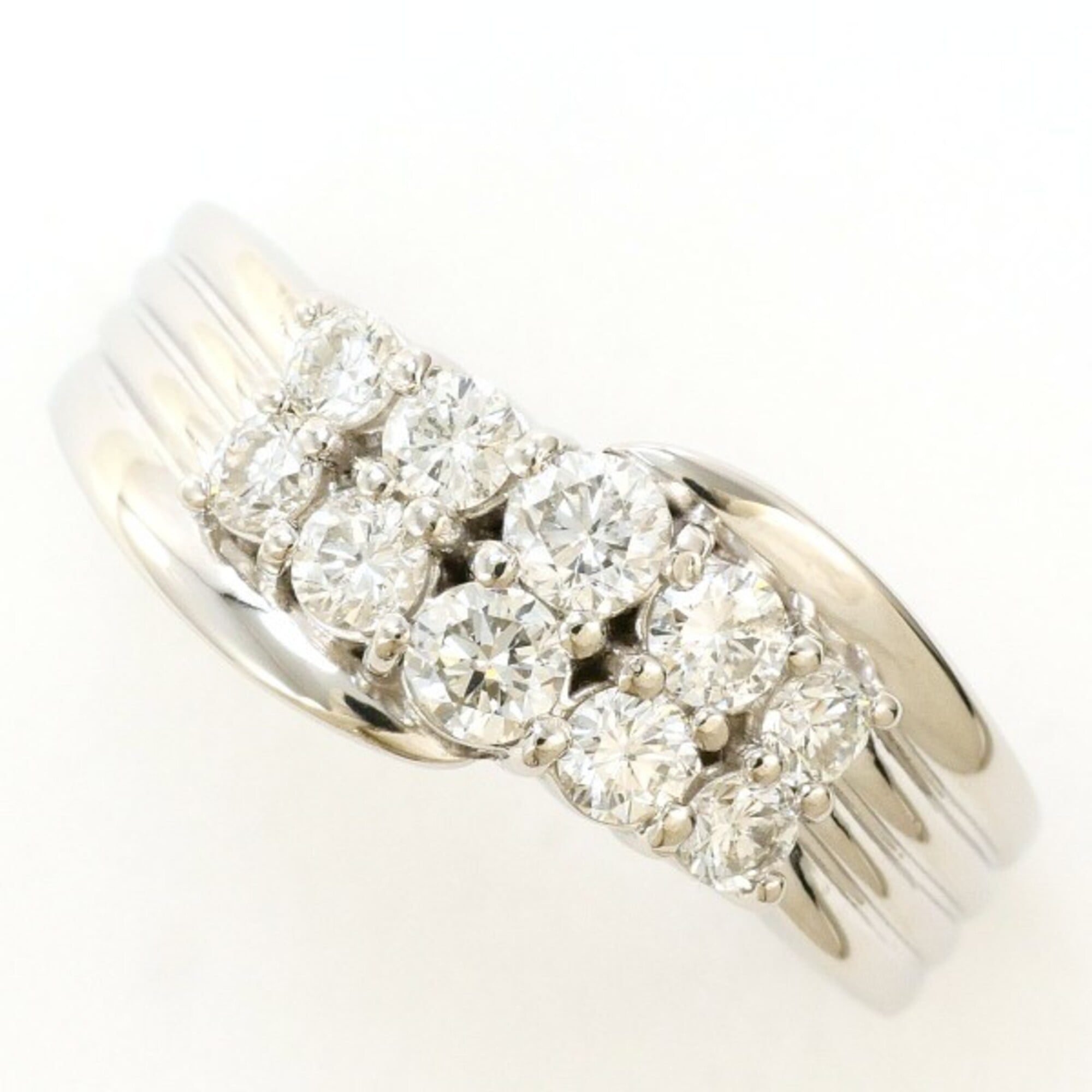 Unbranded Platinum Platinum 900 Band Ring (Pre-Owned)