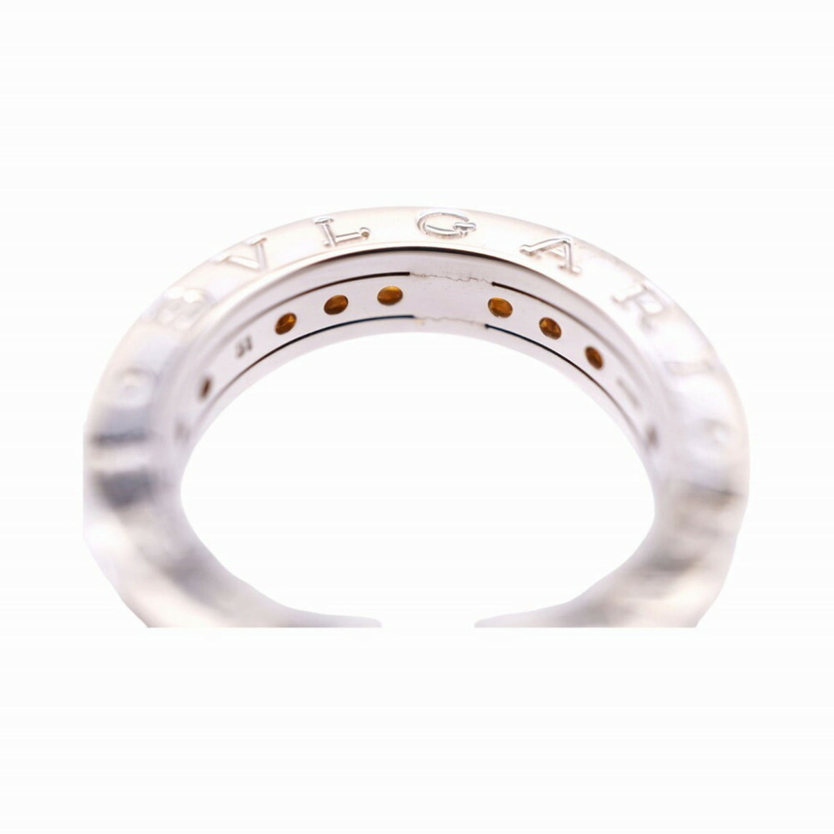 Bvlgari B.Zero1 White Gold (18K) Band Ring (Pre-Owned)