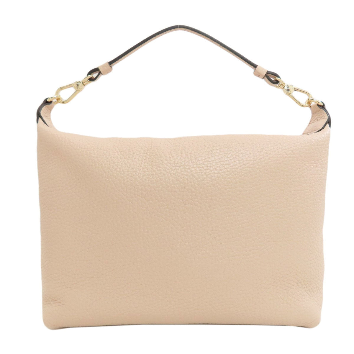 Furla Beige Pink Leather Handbag (Pre-Owned)