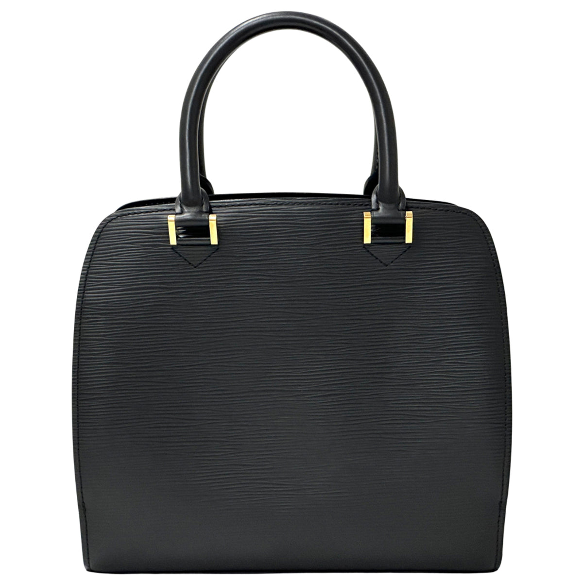 Louis Vuitton Black Noir Epi Leather Handbag (Pre-Owned)