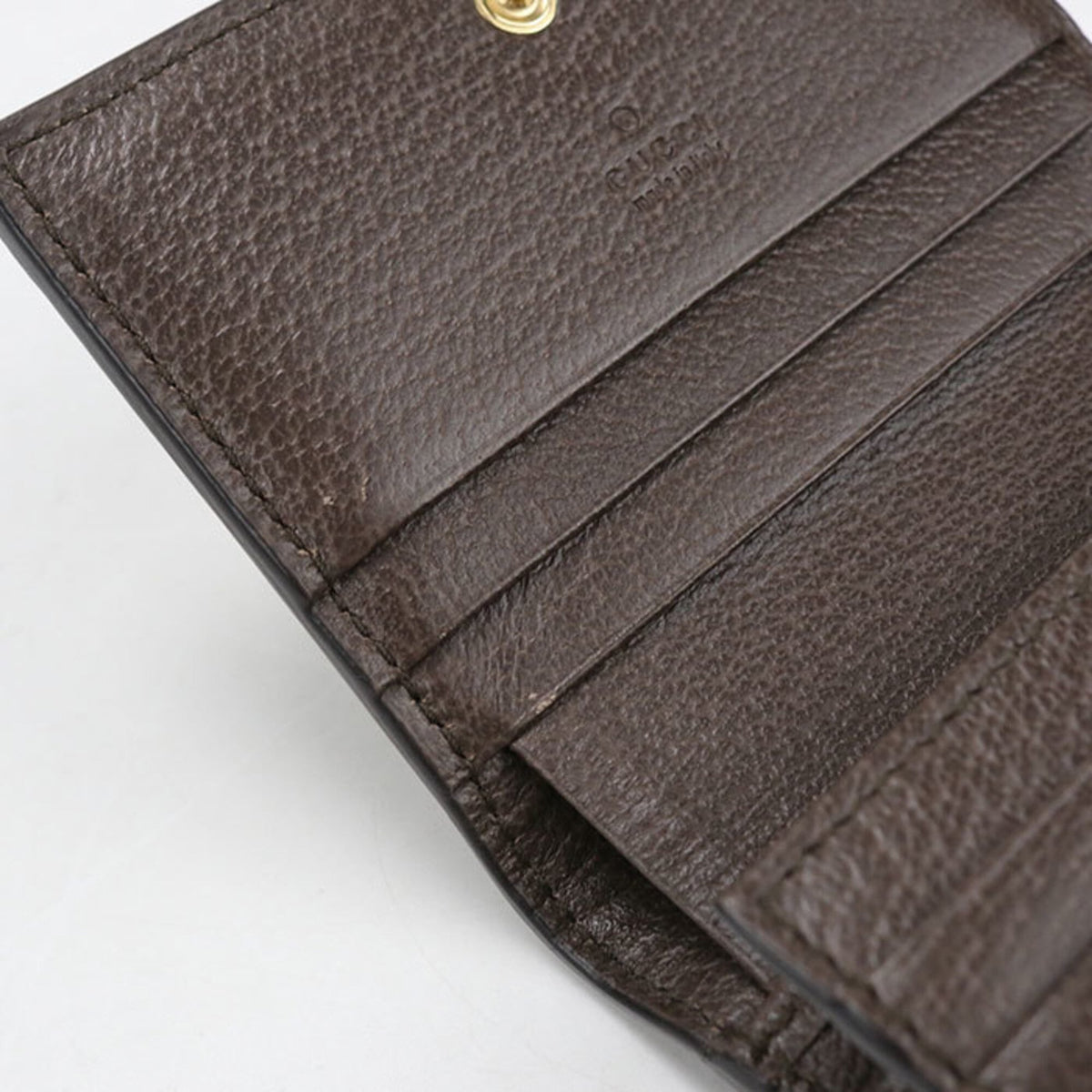 Gucci Beige Pvc Wallet (Bi-Fold) (Pre-Owned)