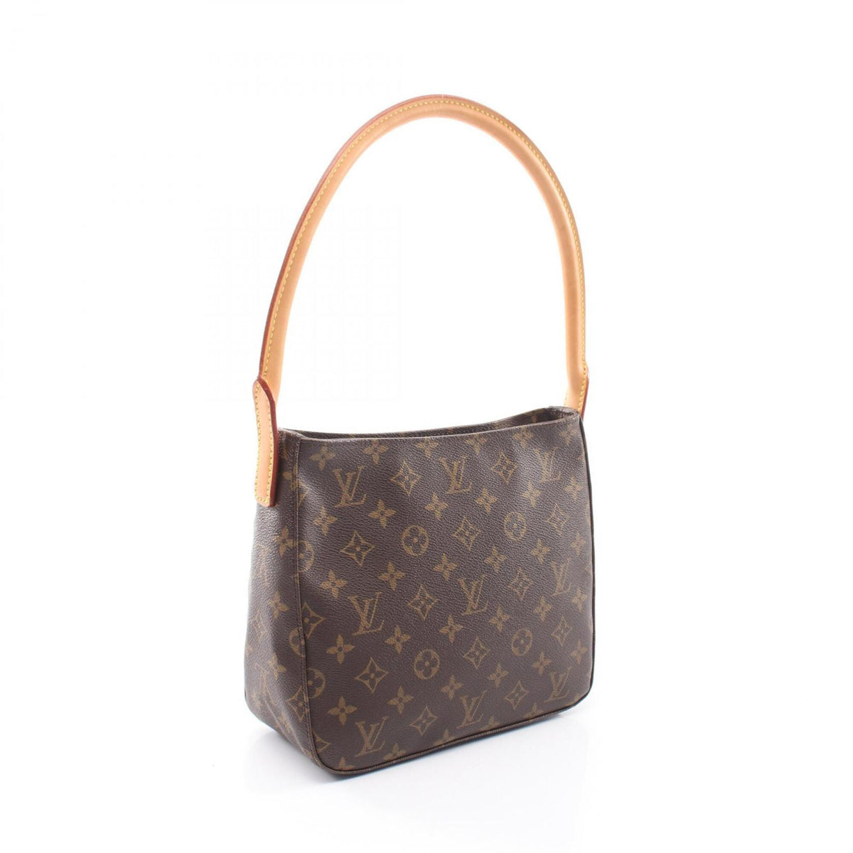 Louis Vuitton Brown Pvc Leather Handbag Shoulder Bag (Pre-Owned)