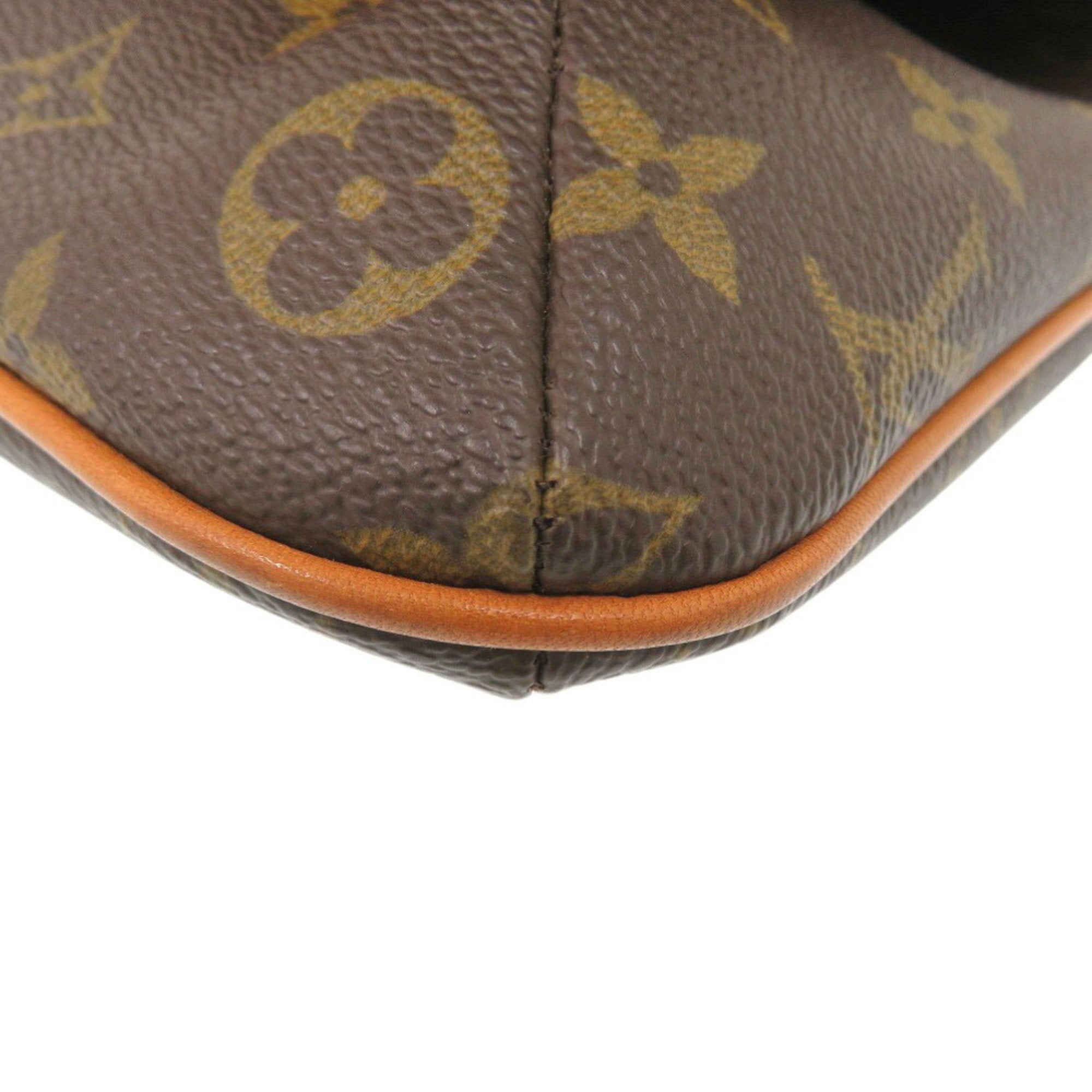 Louis Vuitton Brown Monogram Shoulder Bag (Pre-Owned)