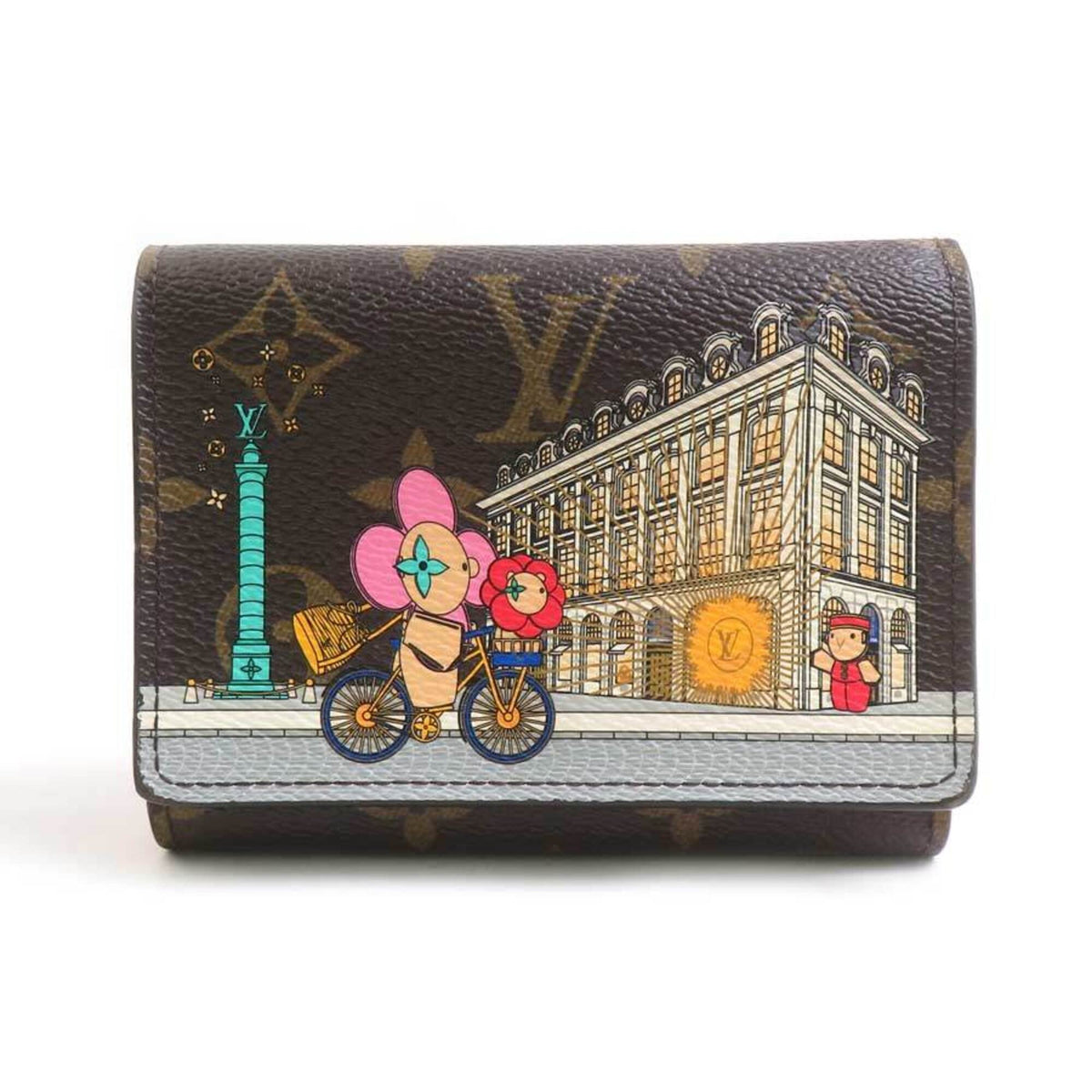 Louis Vuitton Brown Monogram Monogram Wallet (Tri-Fold) (Pre-Owned)